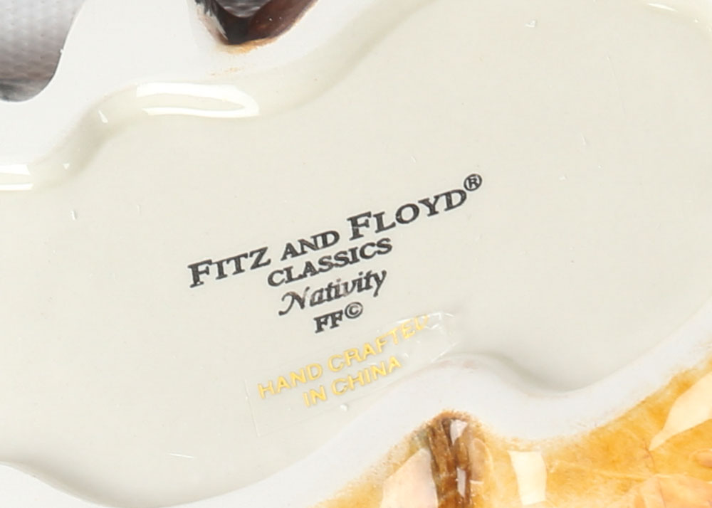 Fitz and Floyd "Nativity" Five-Piece Figural Set