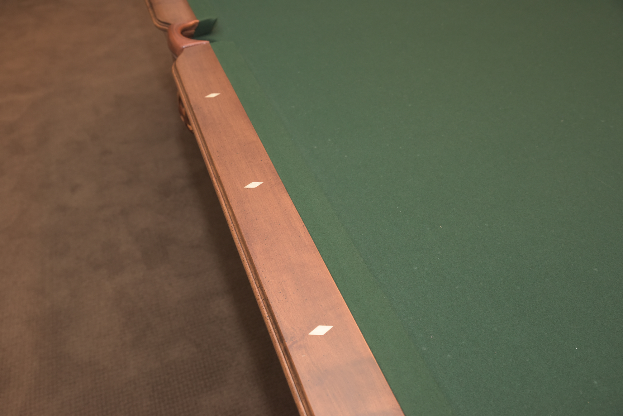 ProLine Billiards Table with Cues, Wall Rack, and Accessories