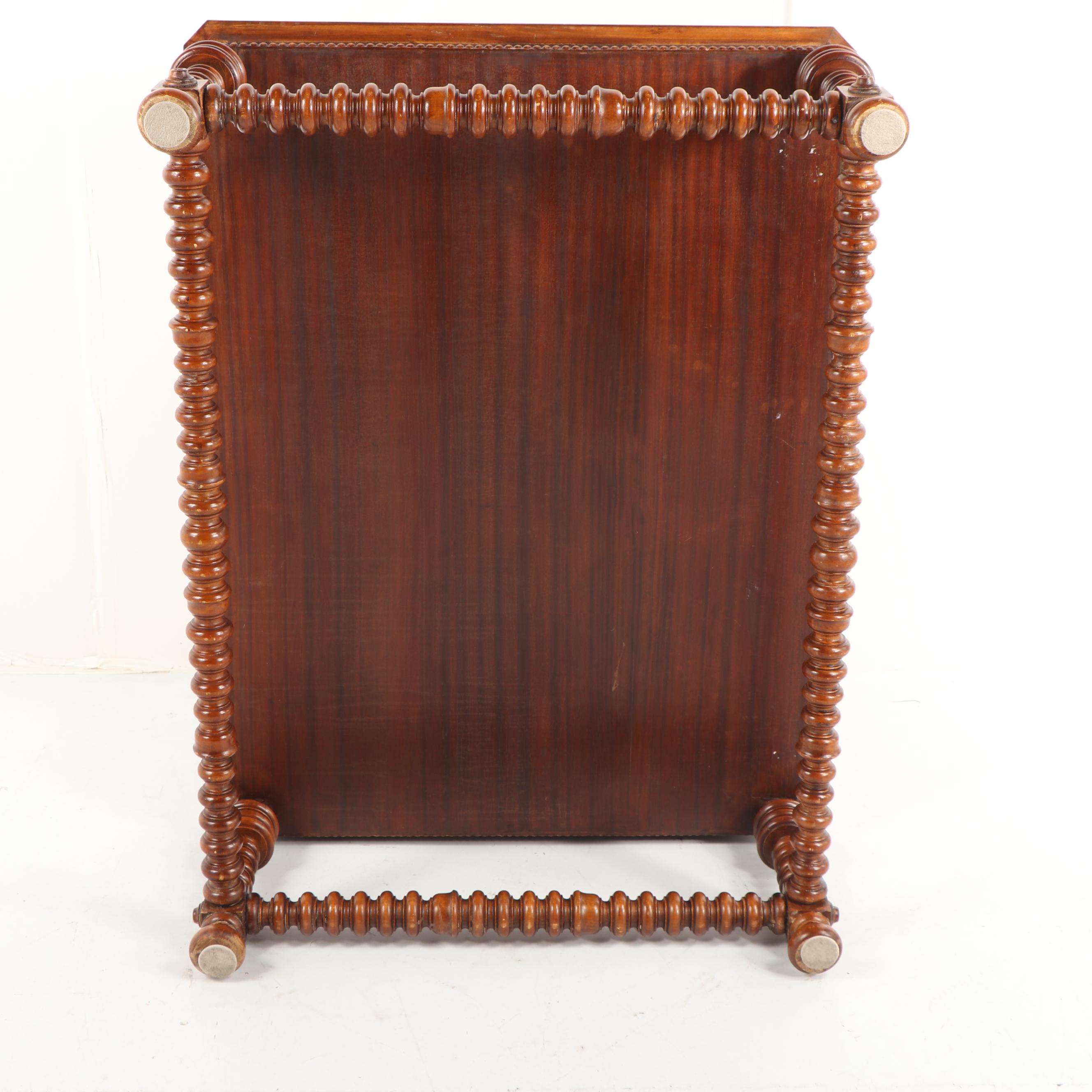 Banded Inlay and Burl Veneer Coffee Table