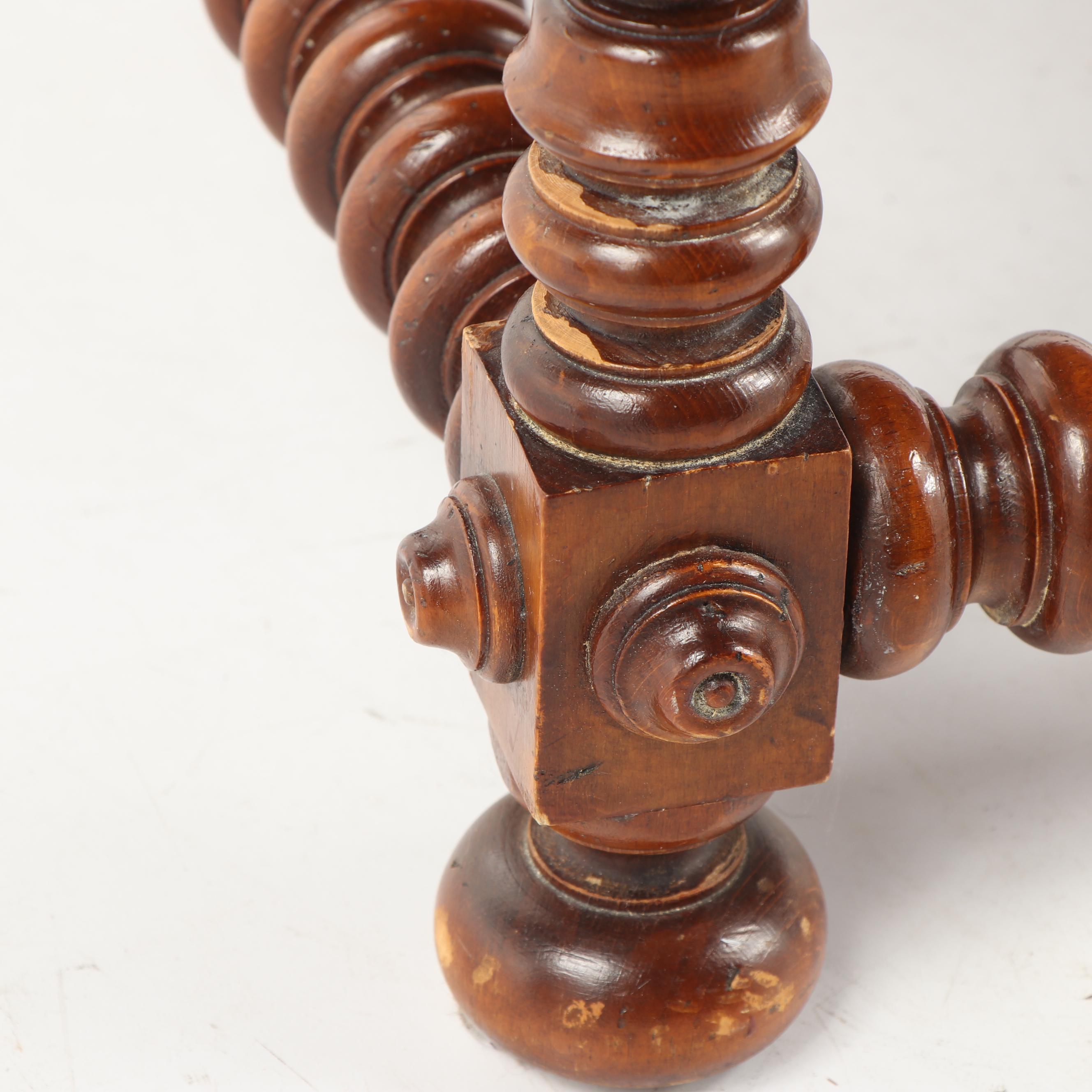 Banded Inlay and Burl Veneer Coffee Table