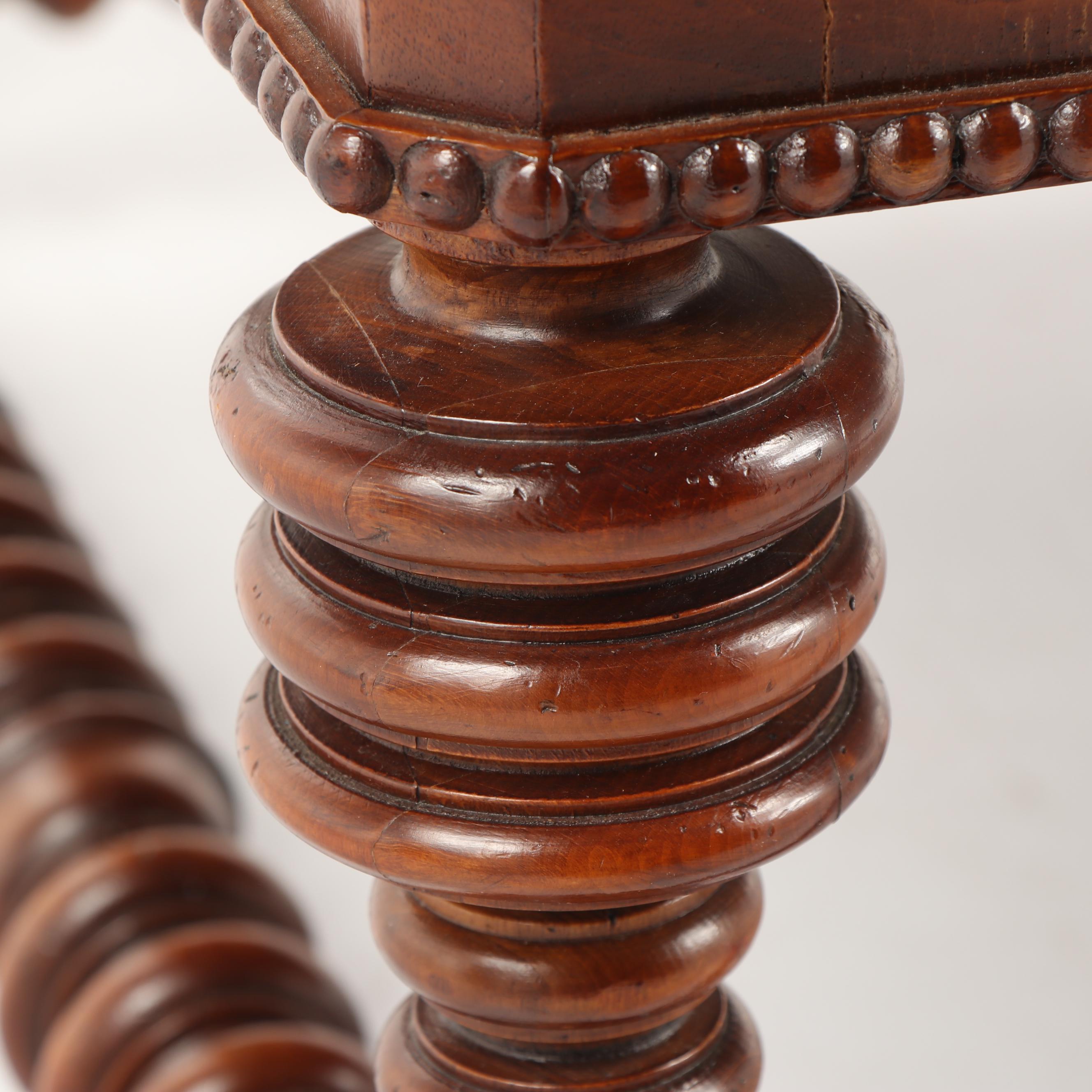 Banded Inlay and Burl Veneer Coffee Table