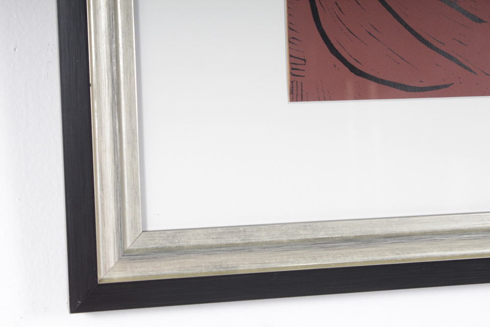 Pablo Picasso Linoleum Cut "Reclining Woman and Picador with Guitar"