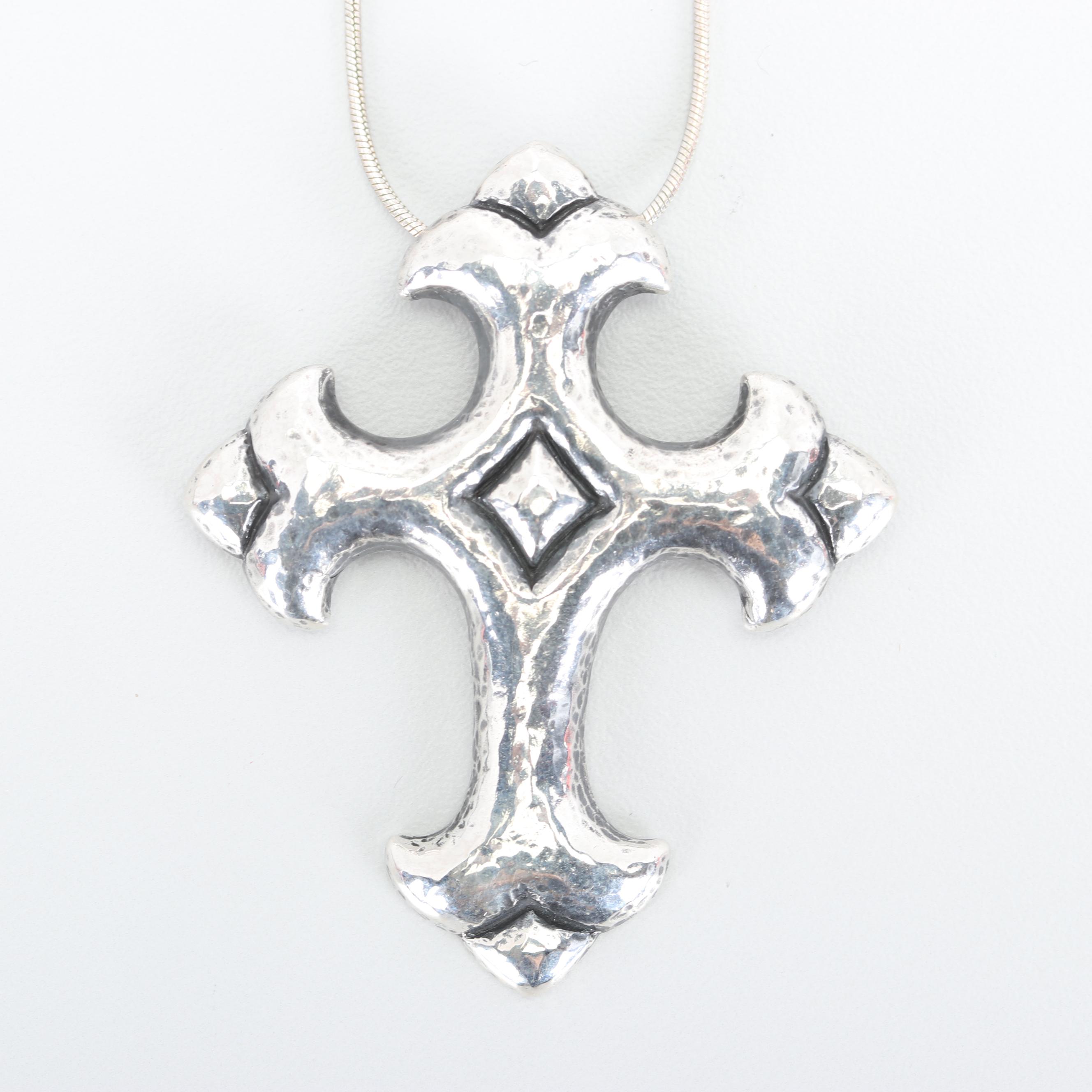 James Avery Sterling Silver Pendant Necklace