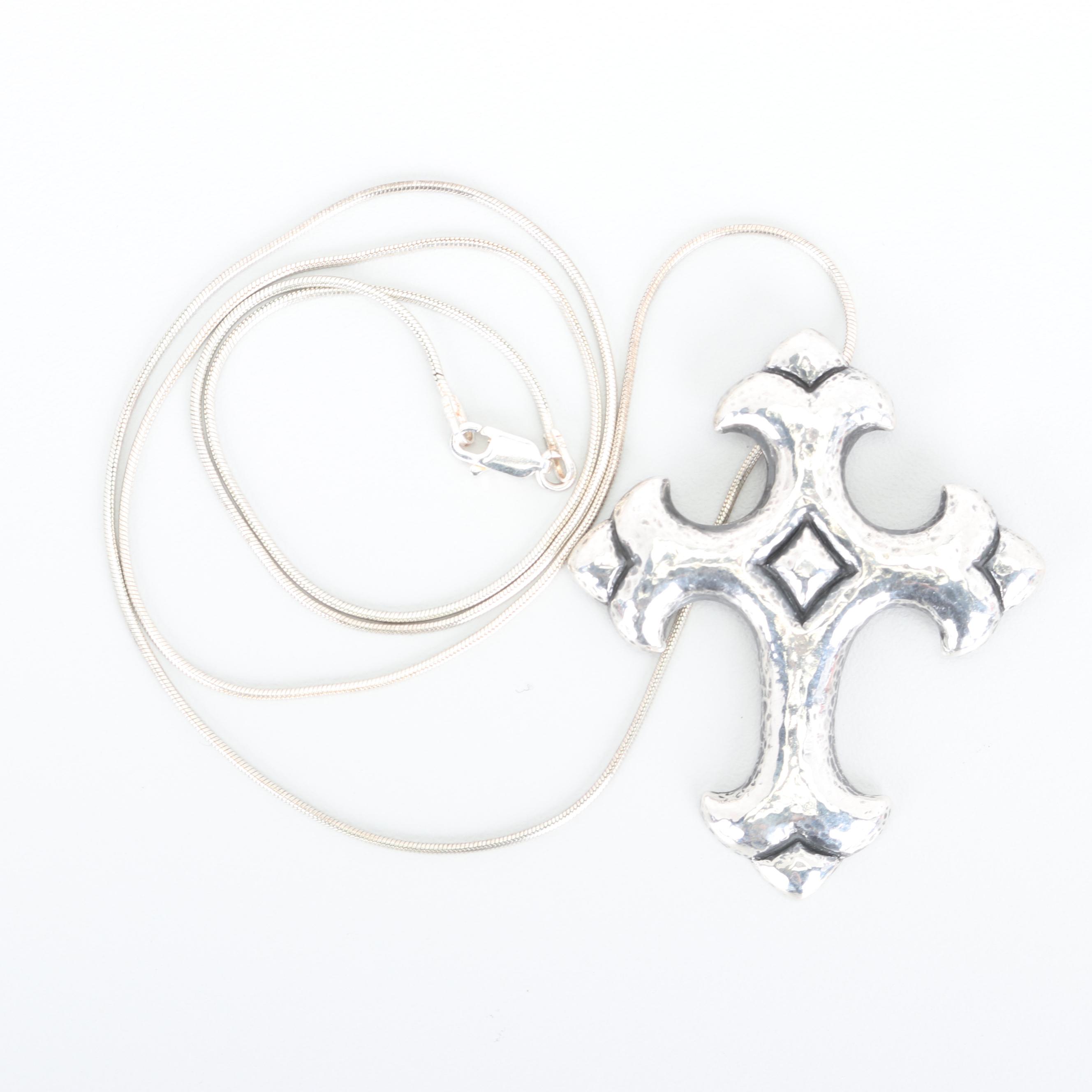 James Avery Sterling Silver Pendant Necklace