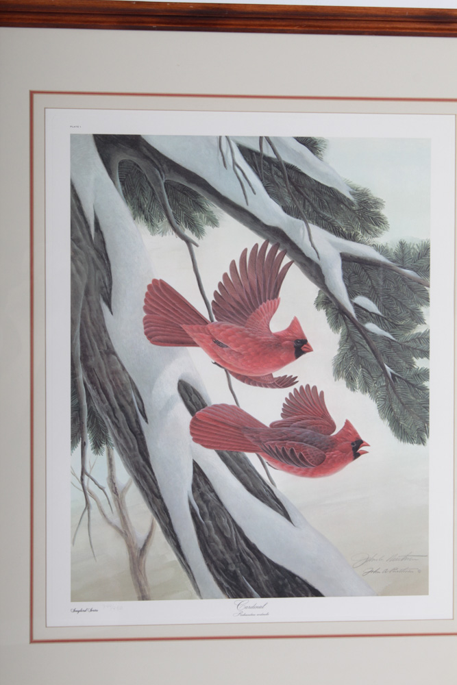 John Ruthven "Cardinal" Limited Edition Print