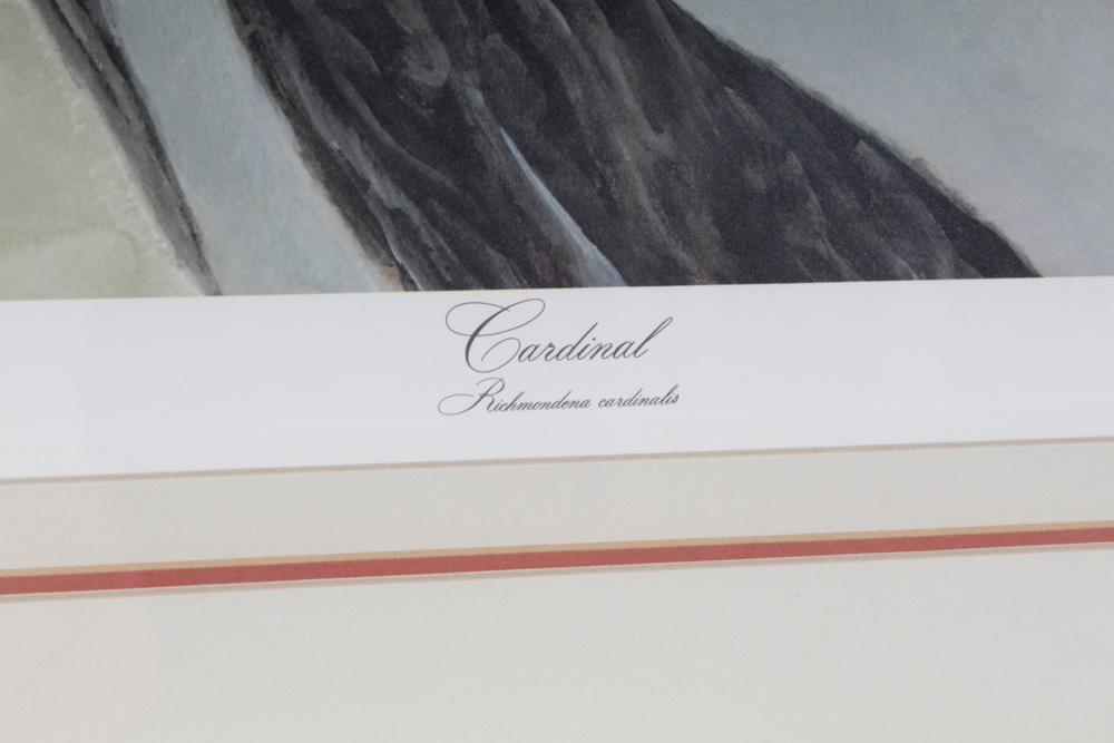 John Ruthven "Cardinal" Limited Edition Print