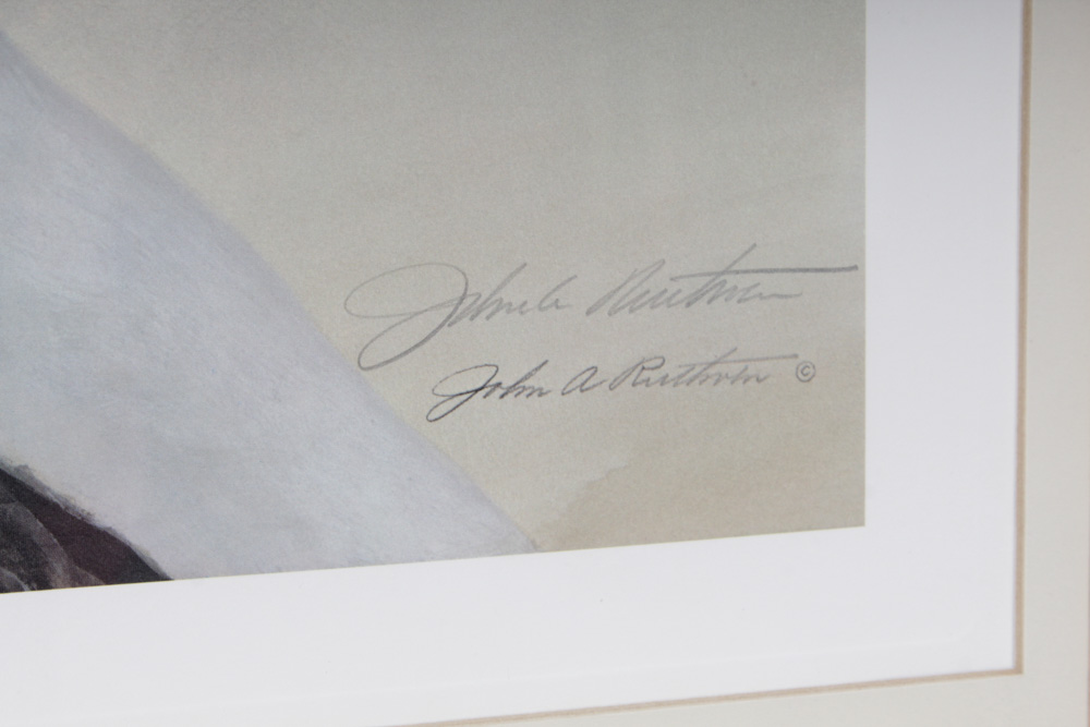 John Ruthven "Cardinal" Limited Edition Print