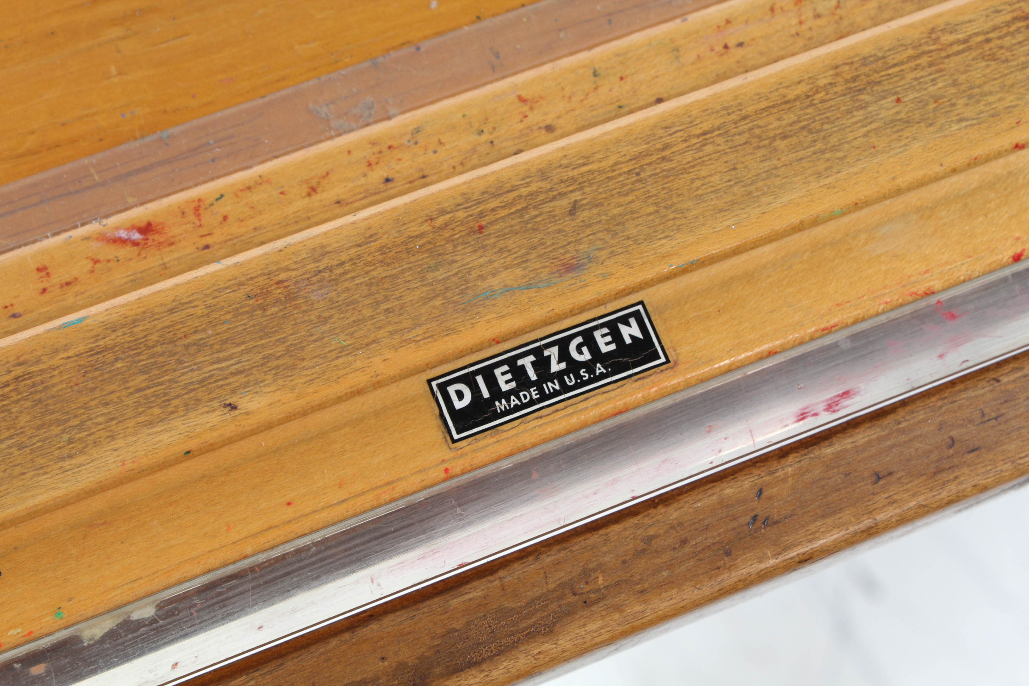 Vintage Hamilton Mfg Co. Drafting Table