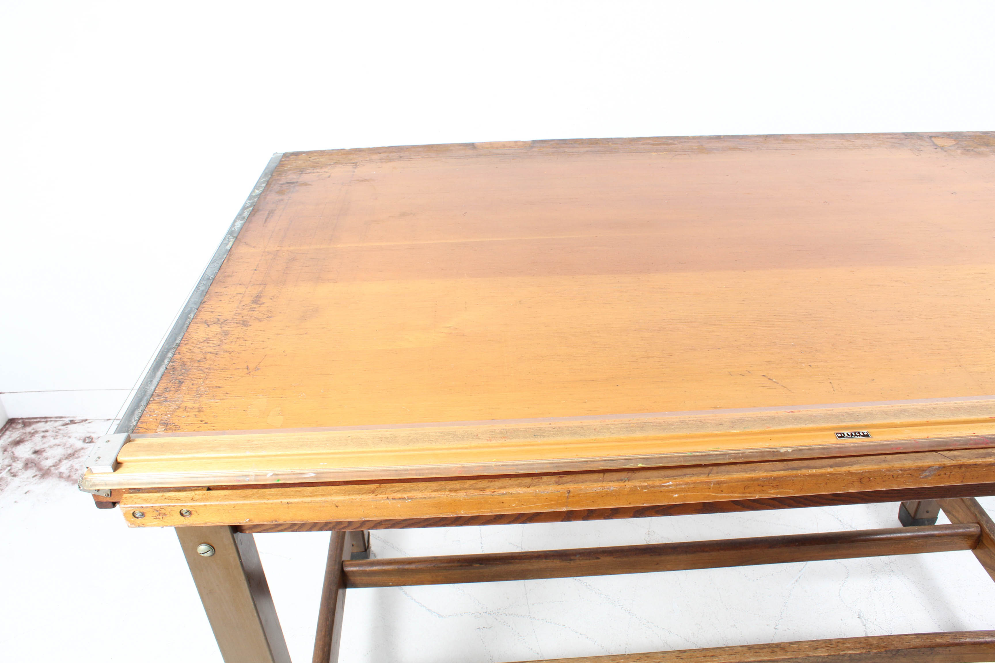 Vintage Hamilton Mfg Co. Drafting Table