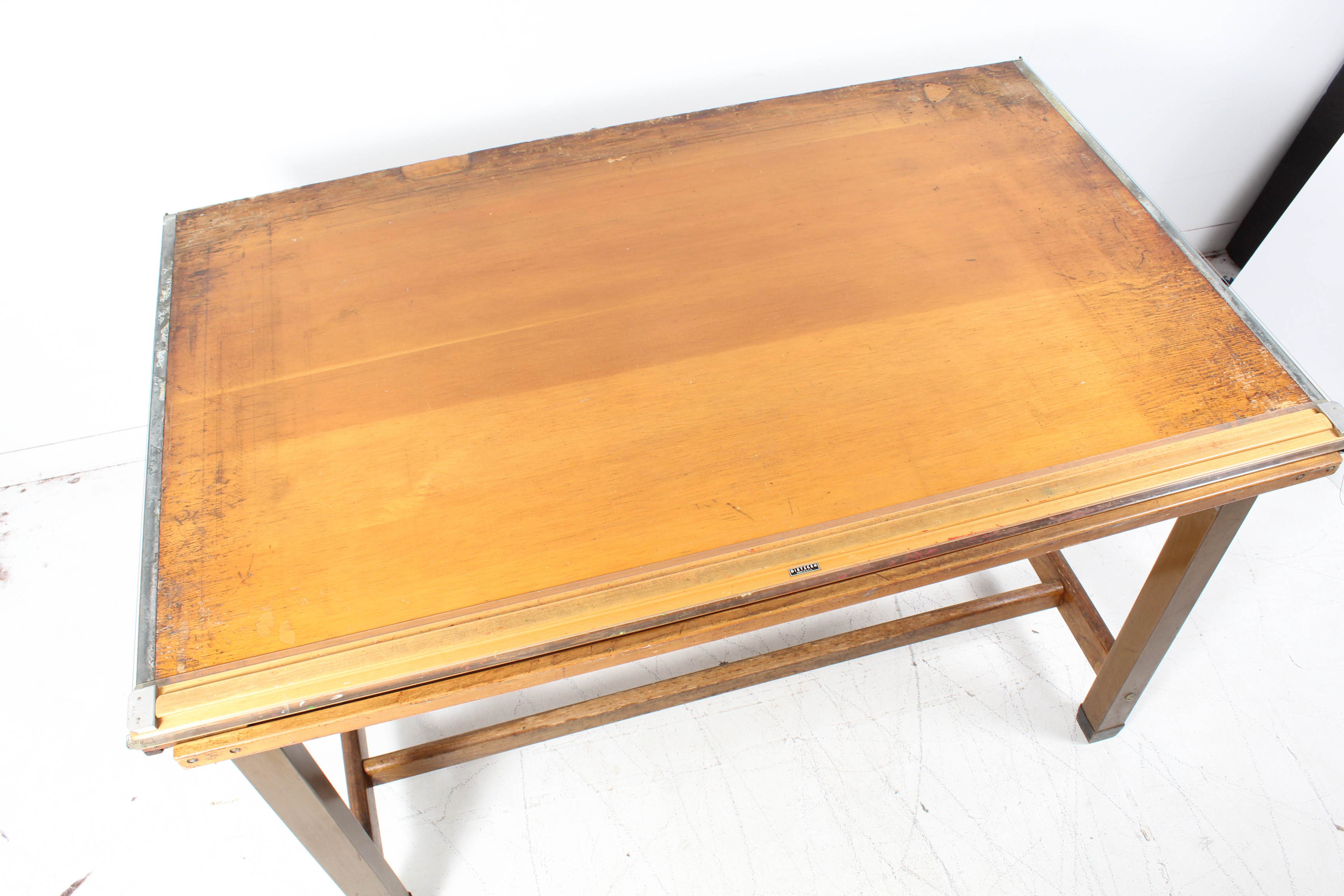 Vintage Hamilton Mfg Co. Drafting Table