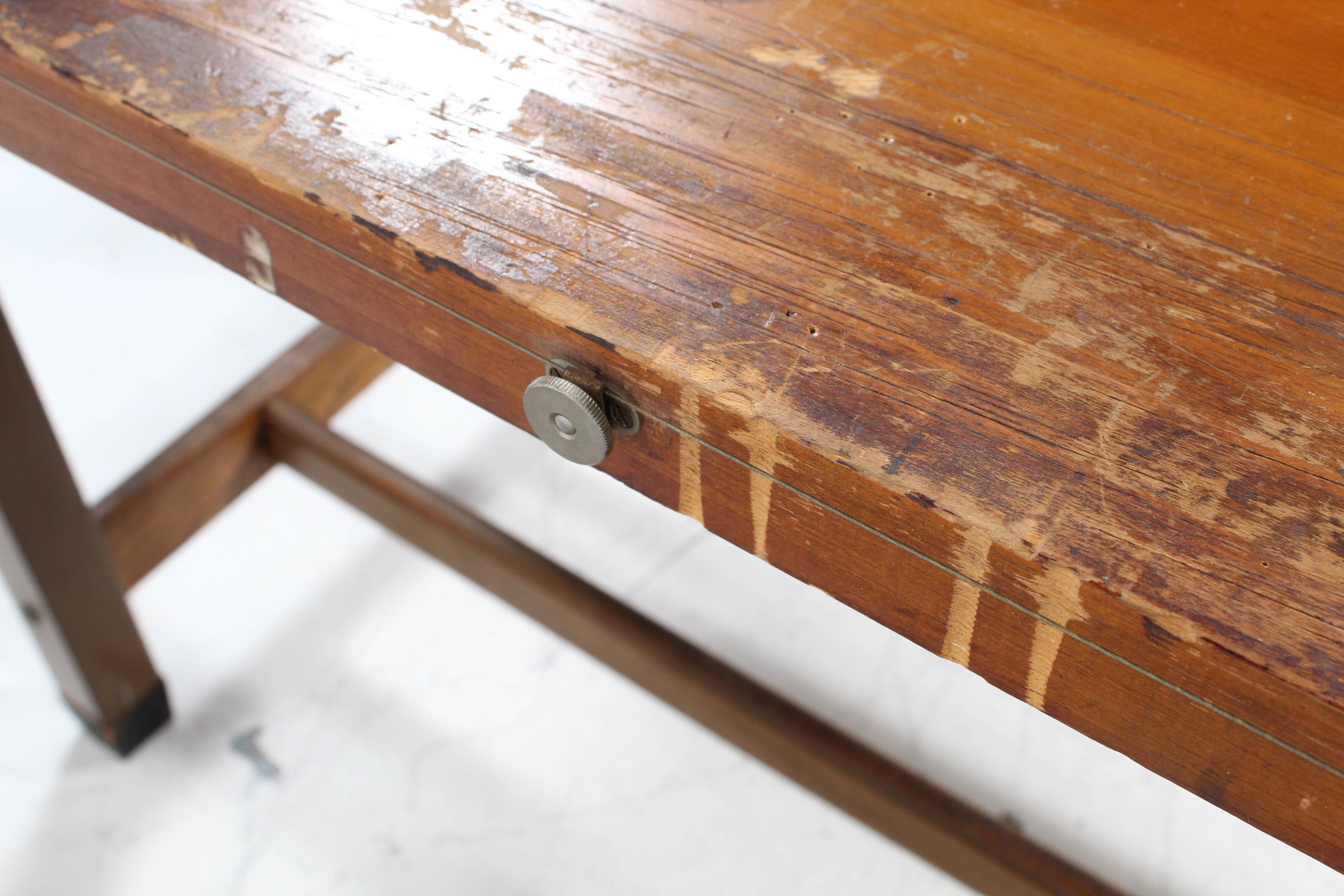 Vintage Hamilton Mfg Co. Drafting Table