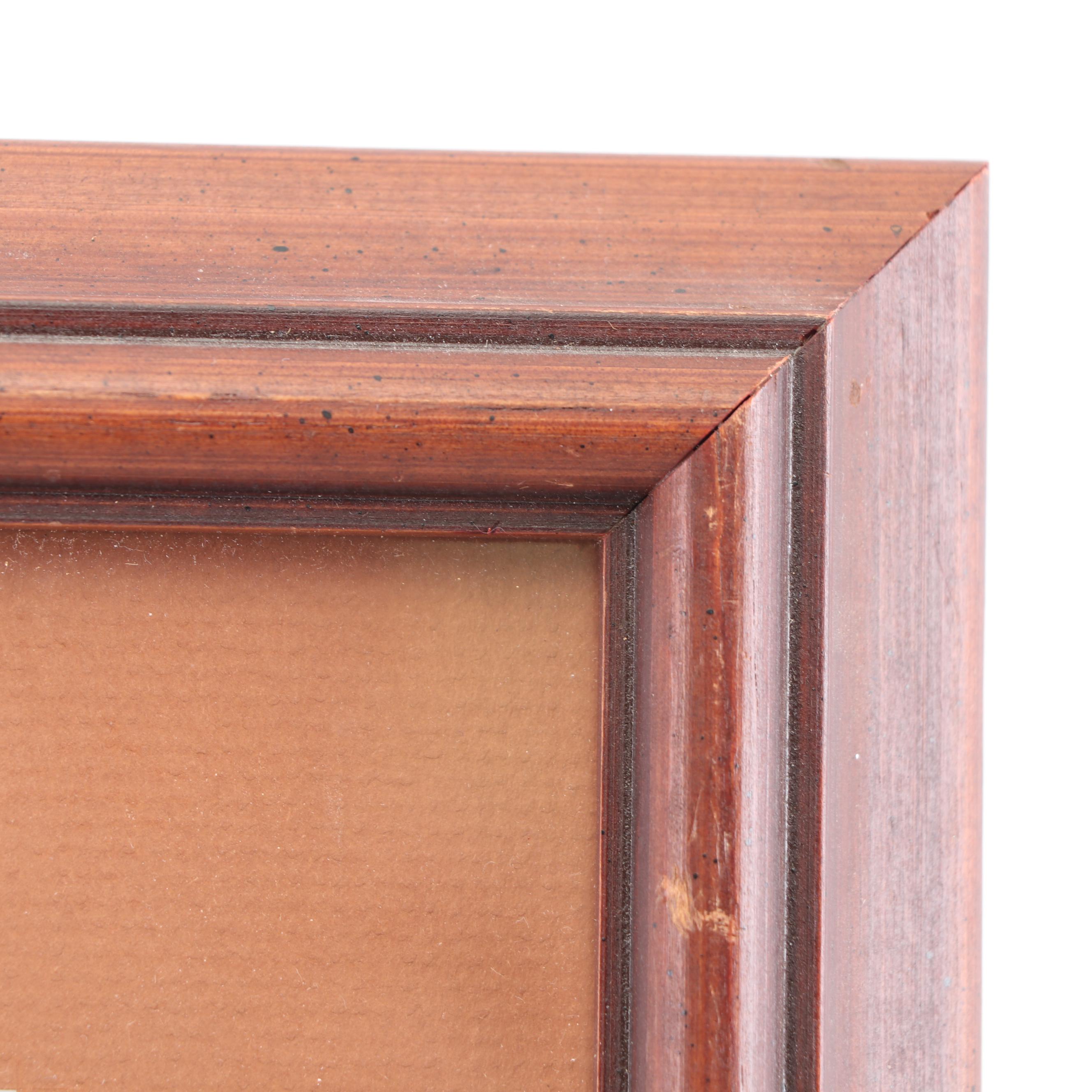 Al Richardson Offset Lithographs "Mobil Pump" and "Humble Station"