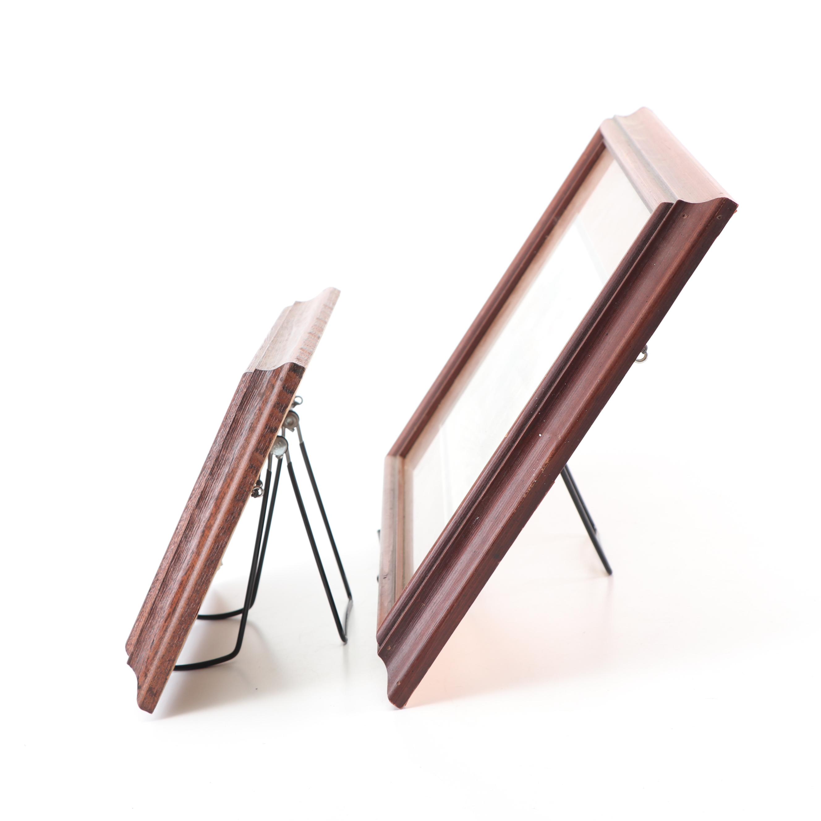 Al Richardson Offset Lithographs "Mobil Pump" and "Humble Station"