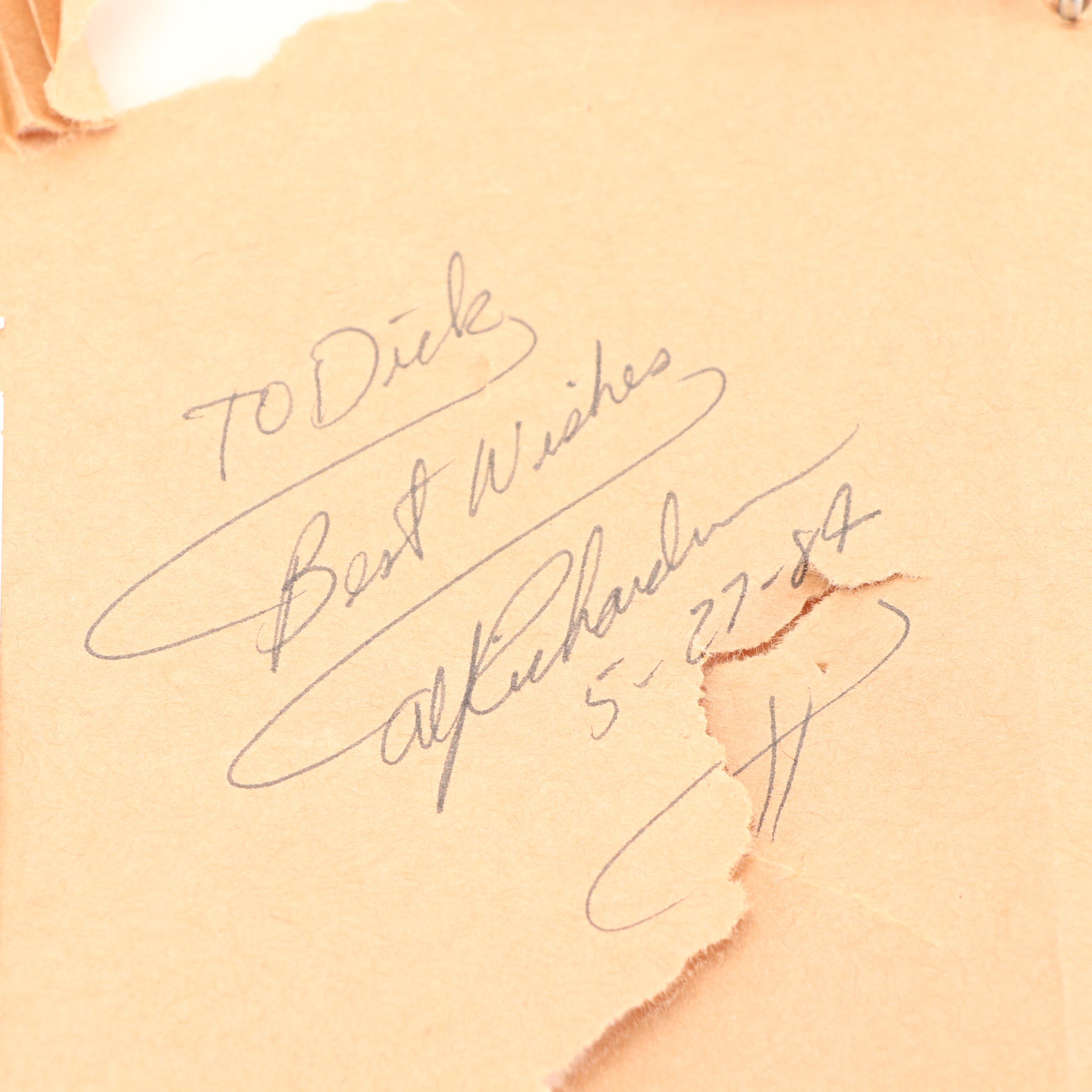 Al Richardson Offset Lithographs "Mobil Pump" and "Humble Station"