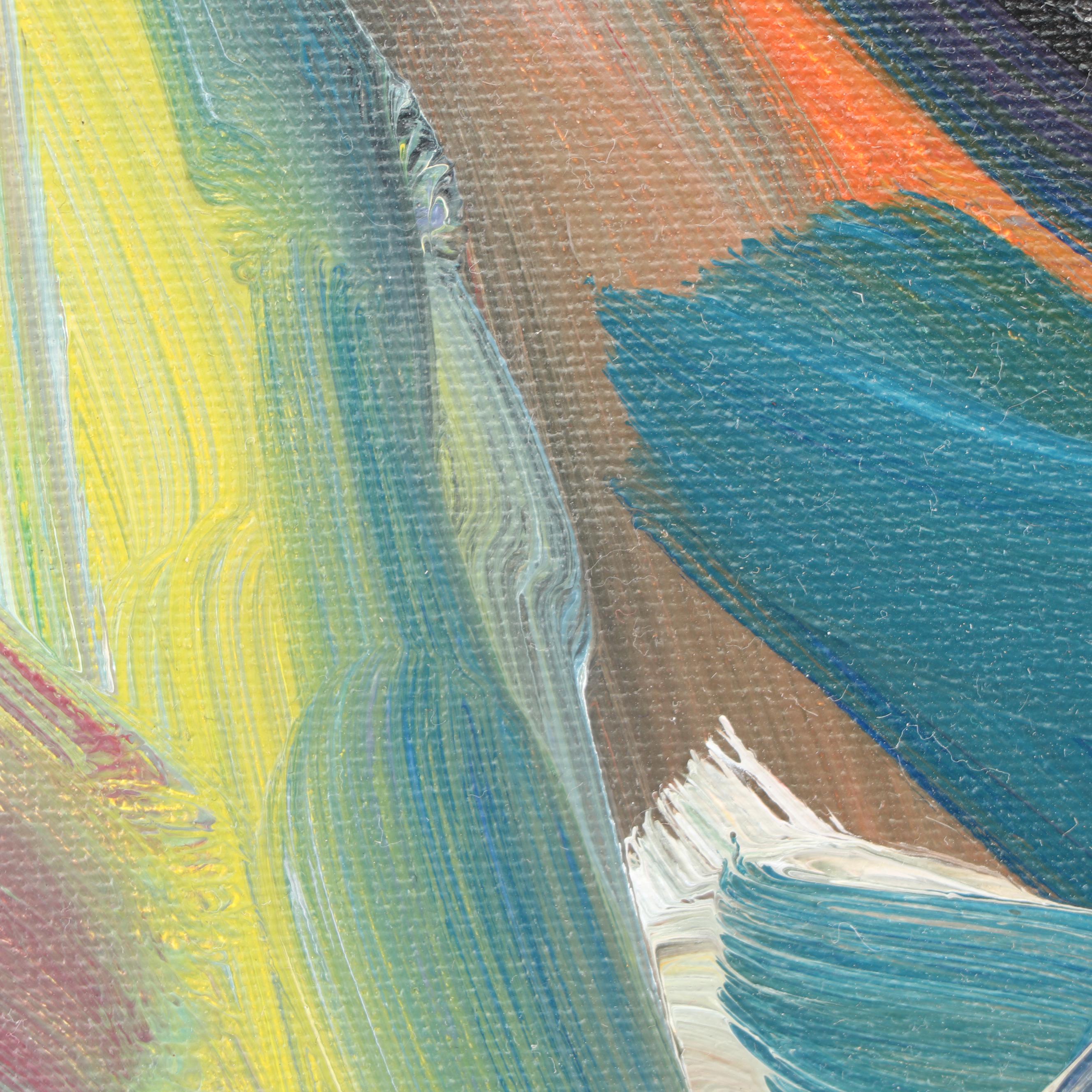 Jose Trujillo Oil Painting "The Owl"