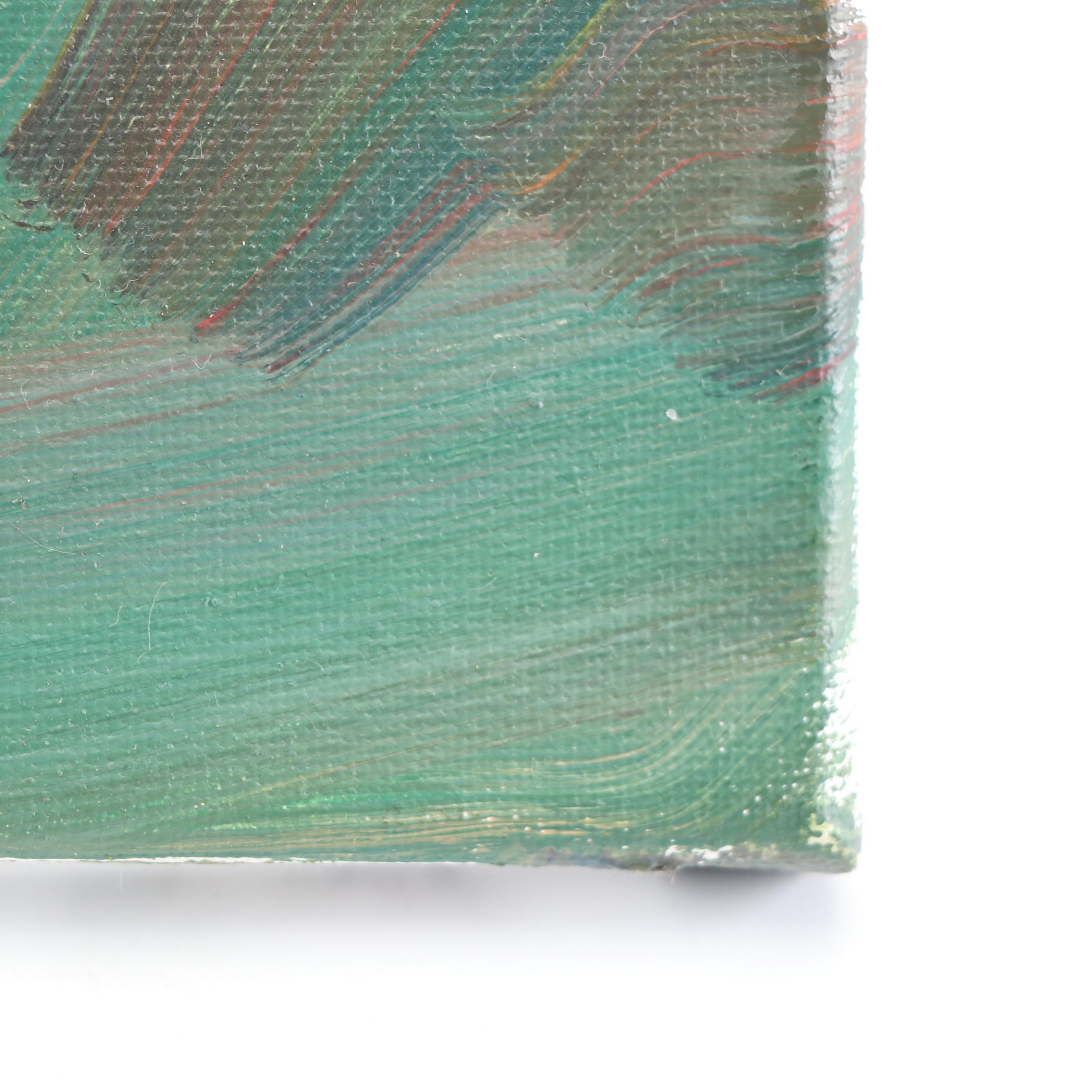 Jose Trujillo Oil Painting "The Owl"