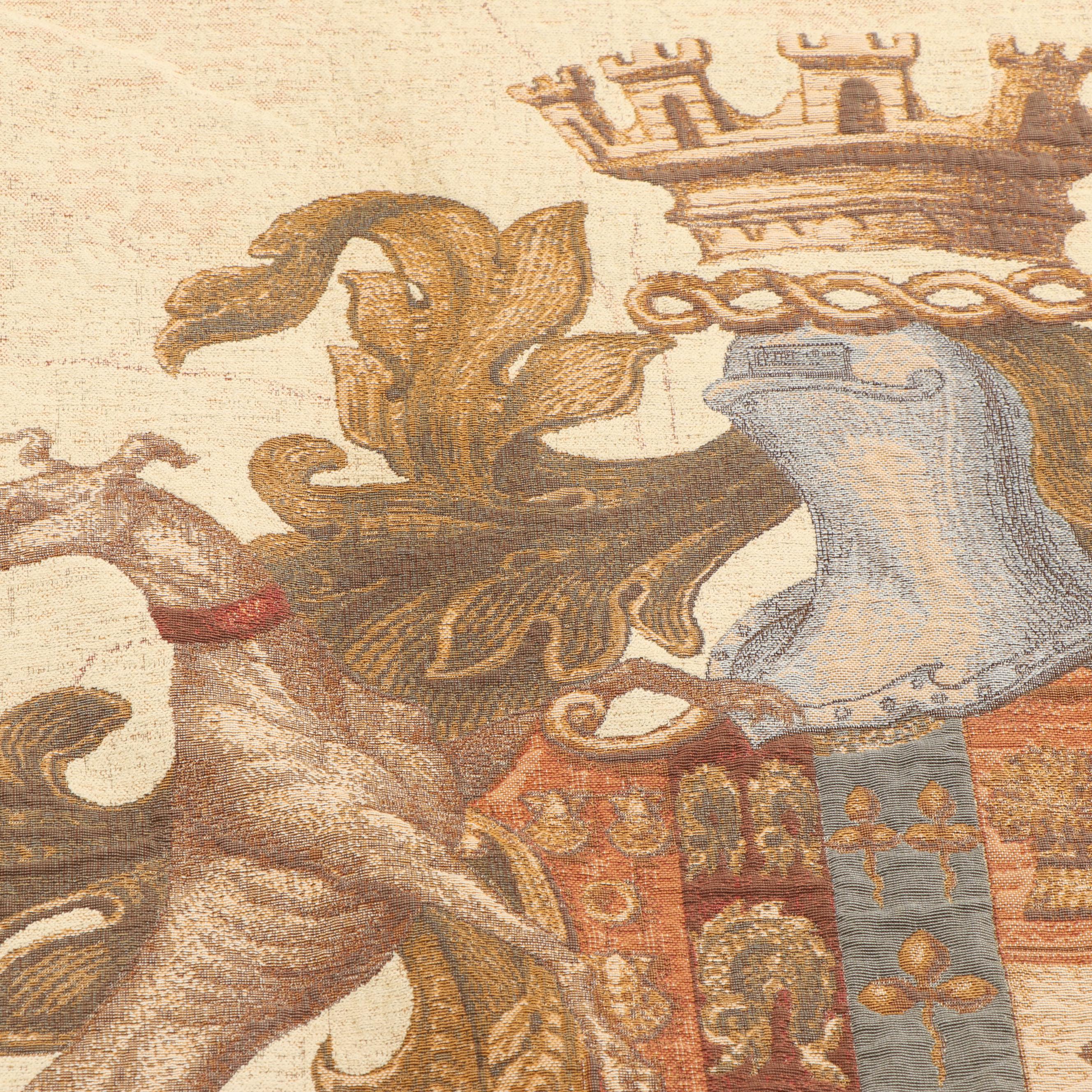 Beldeco Collection Wall Hanging of Coat of Arms "Dum Vivo Spero"