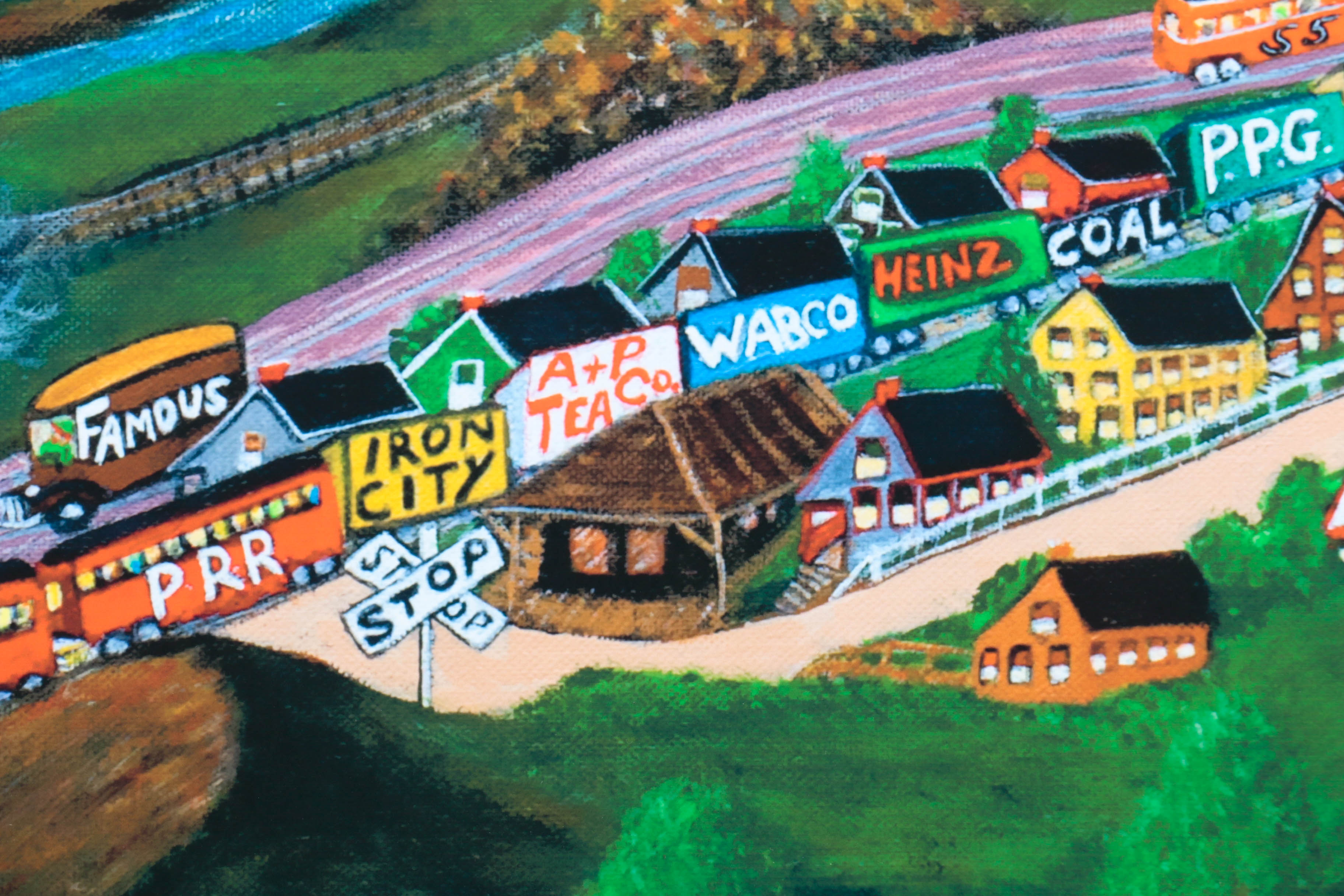 Kathleen Ferri Artist's Proof Giclée "Brinton Train Station"