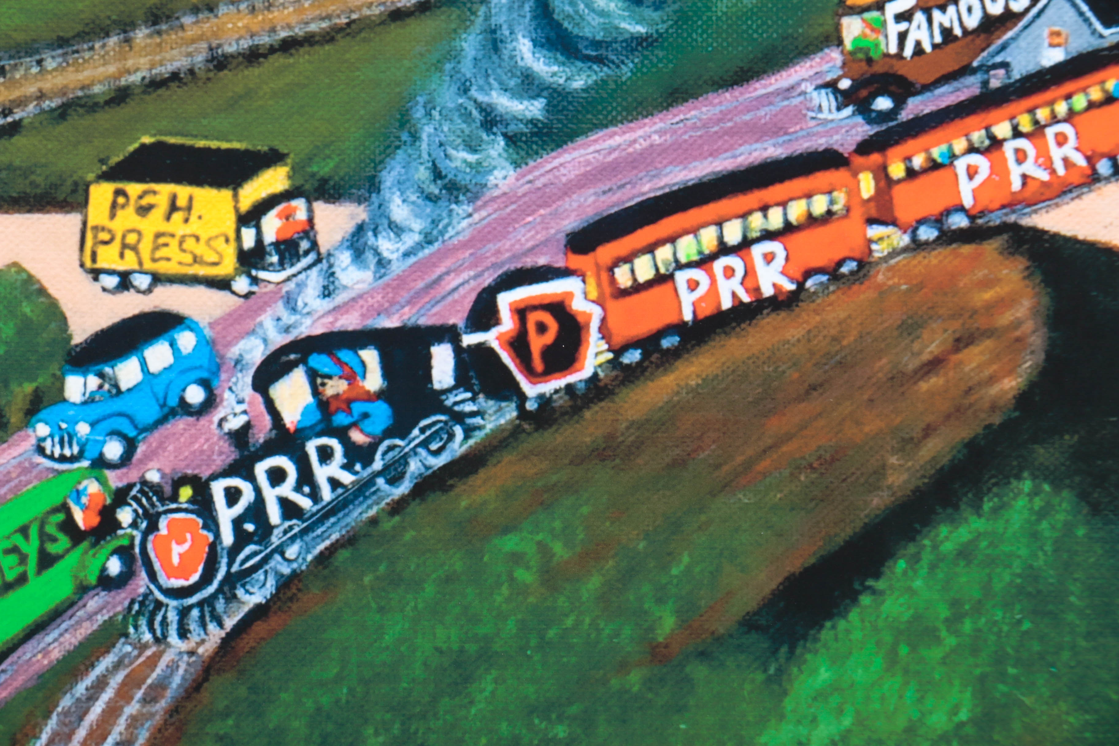 Kathleen Ferri Artist's Proof Giclée "Brinton Train Station"