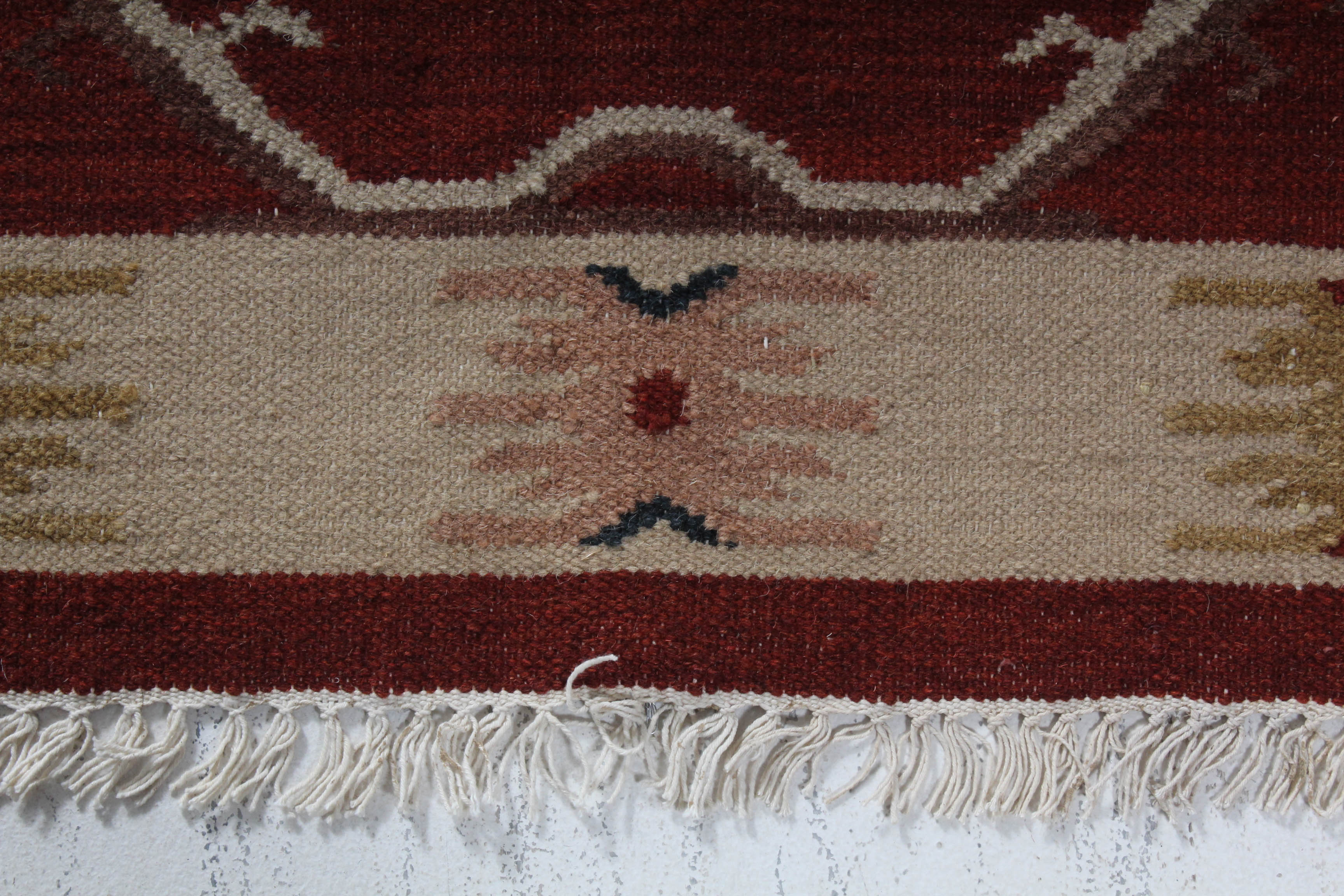 Handwoven Indian Kilim Rug