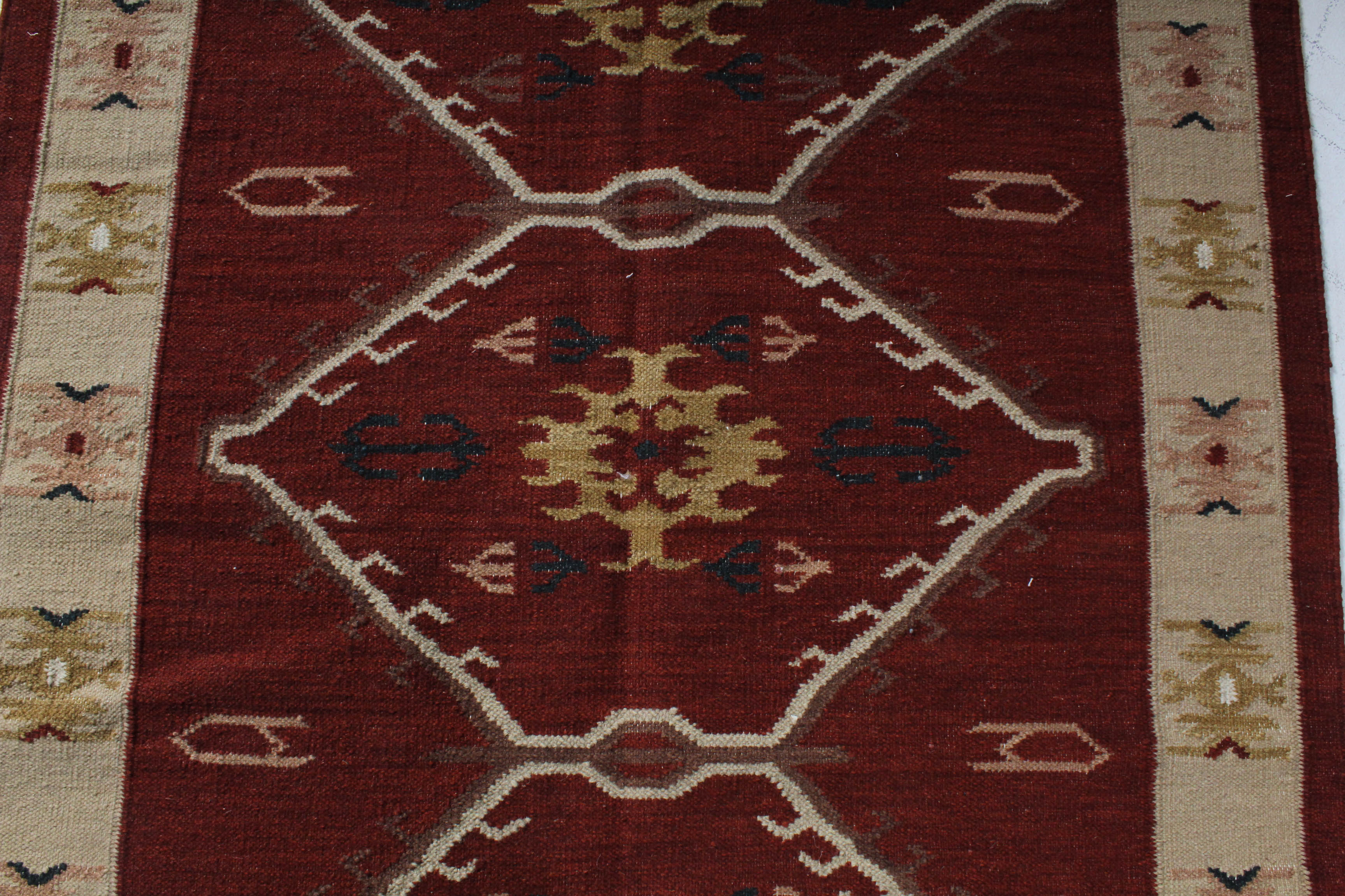 Handwoven Indian Kilim Rug