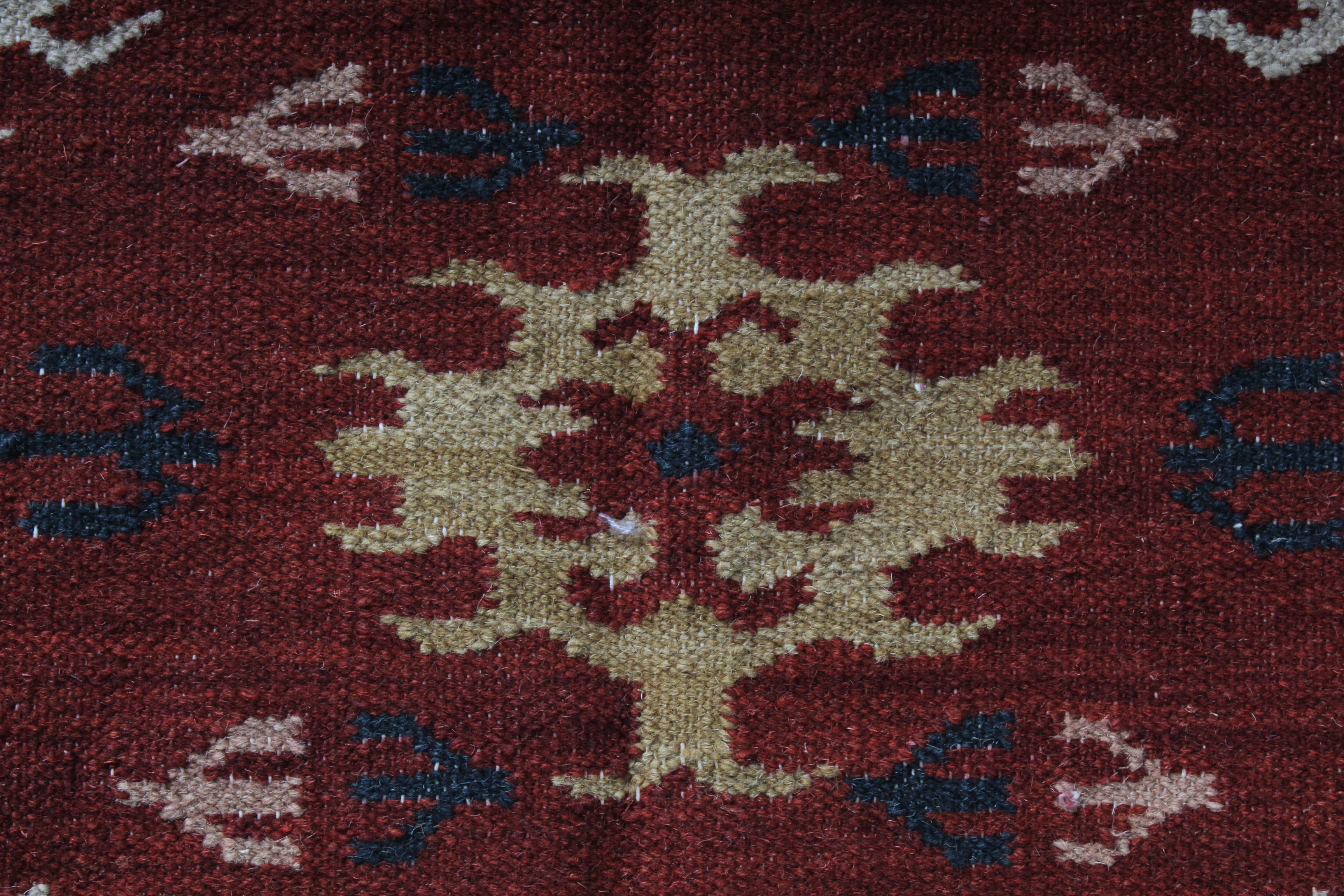 Handwoven Indian Kilim Rug