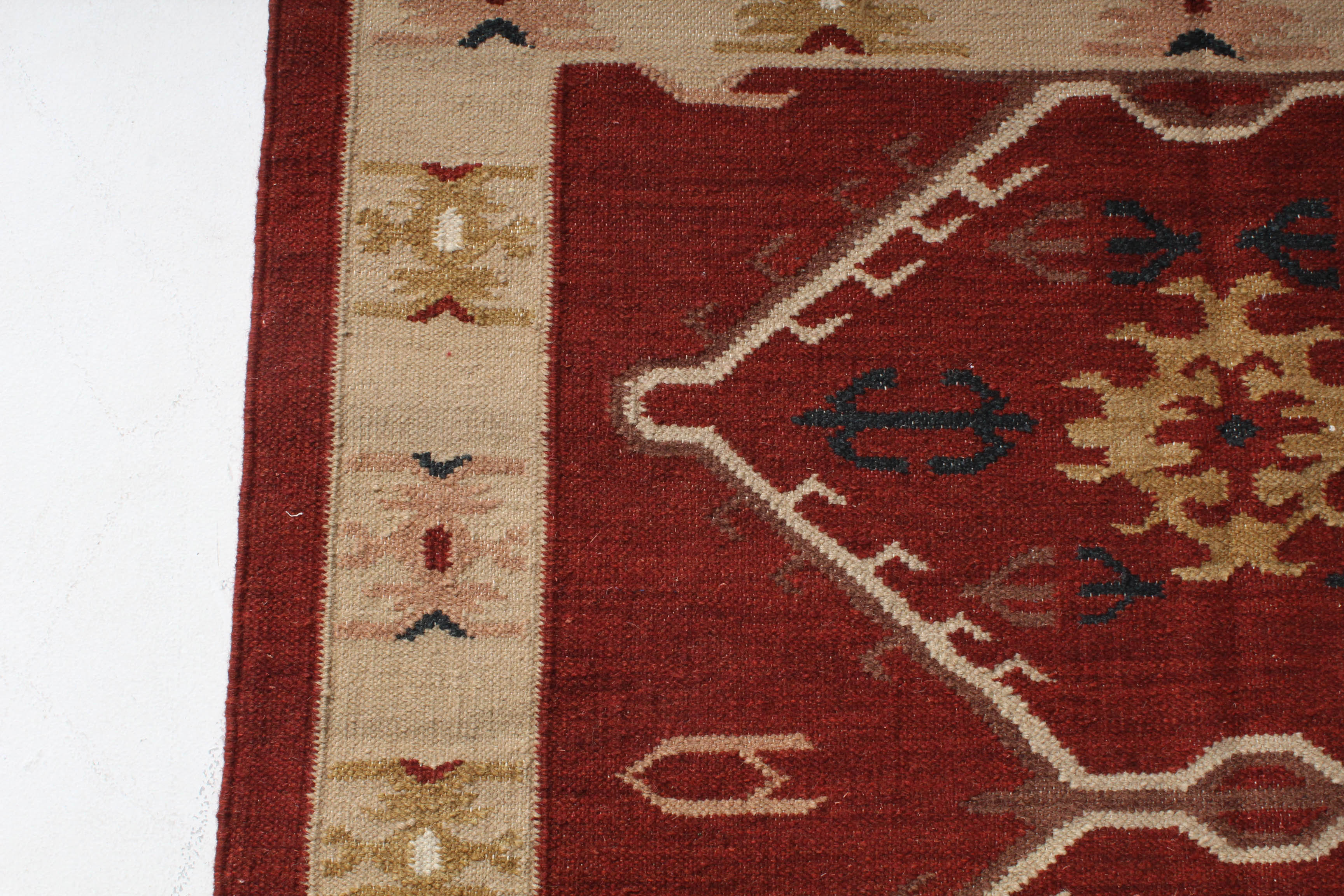 Handwoven Indian Kilim Rug