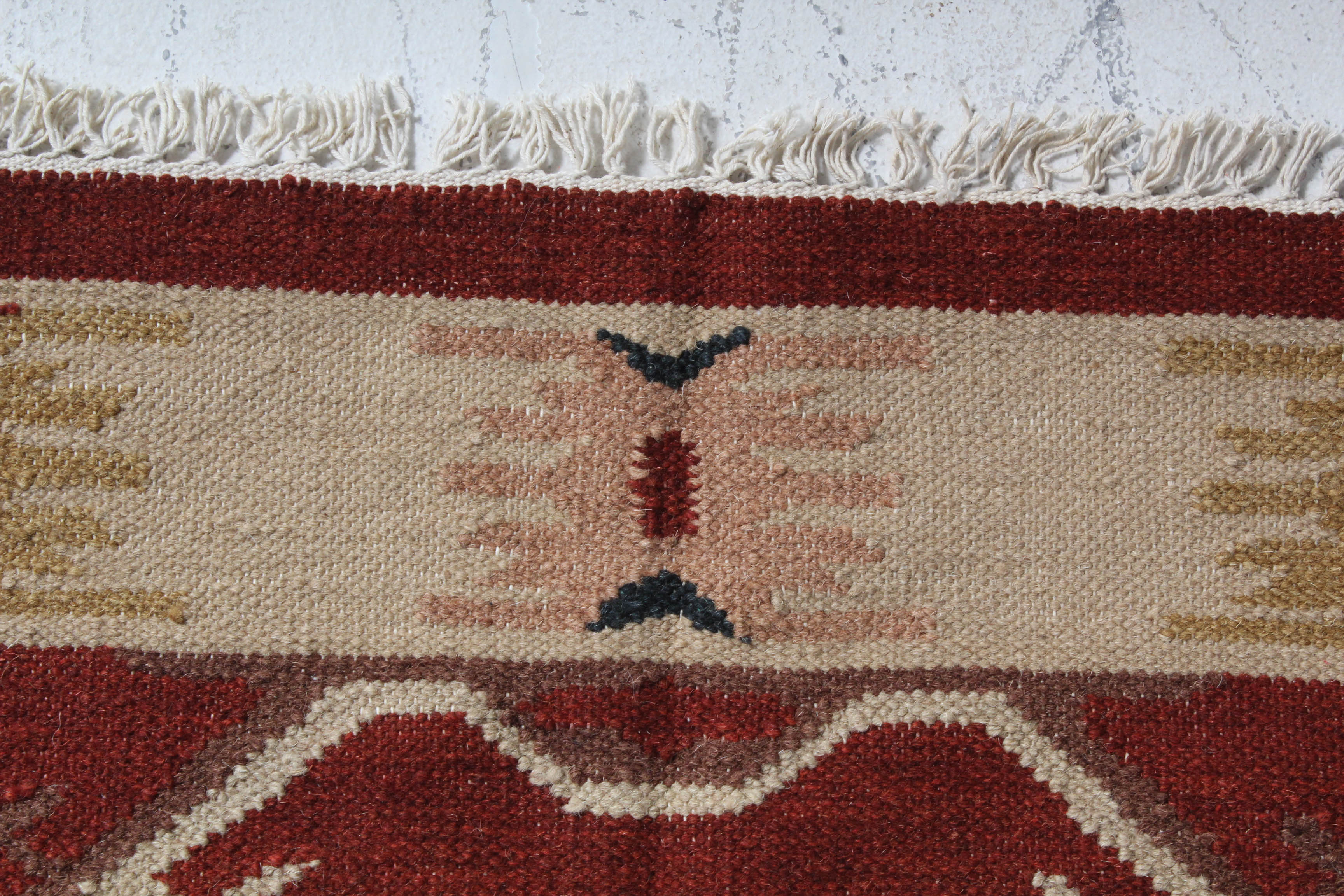 Handwoven Indian Kilim Rug
