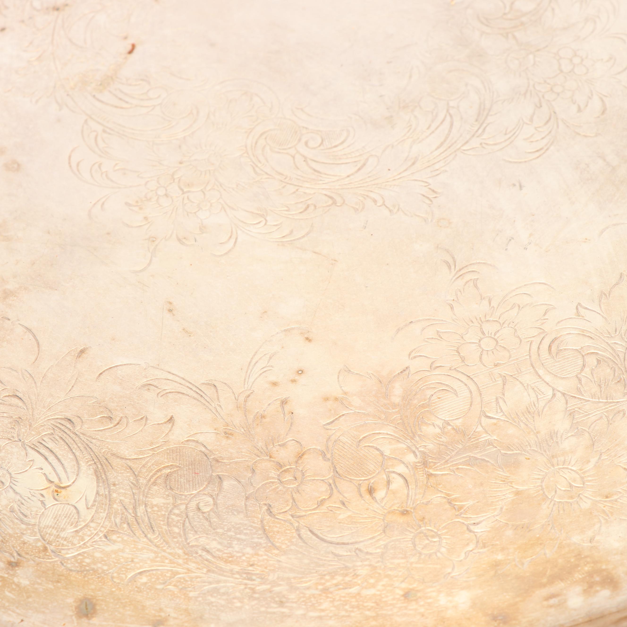 Webster-Wilcox Silver Plate Serving Tray