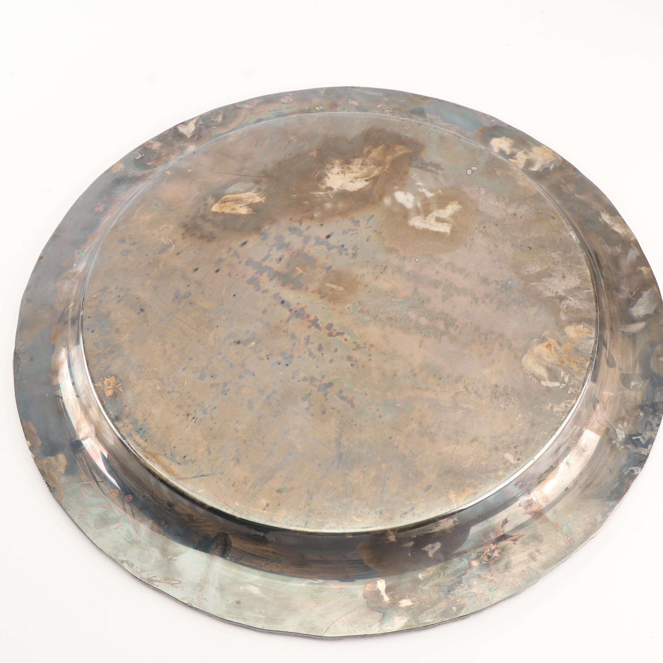 Webster-Wilcox Silver Plate Serving Tray