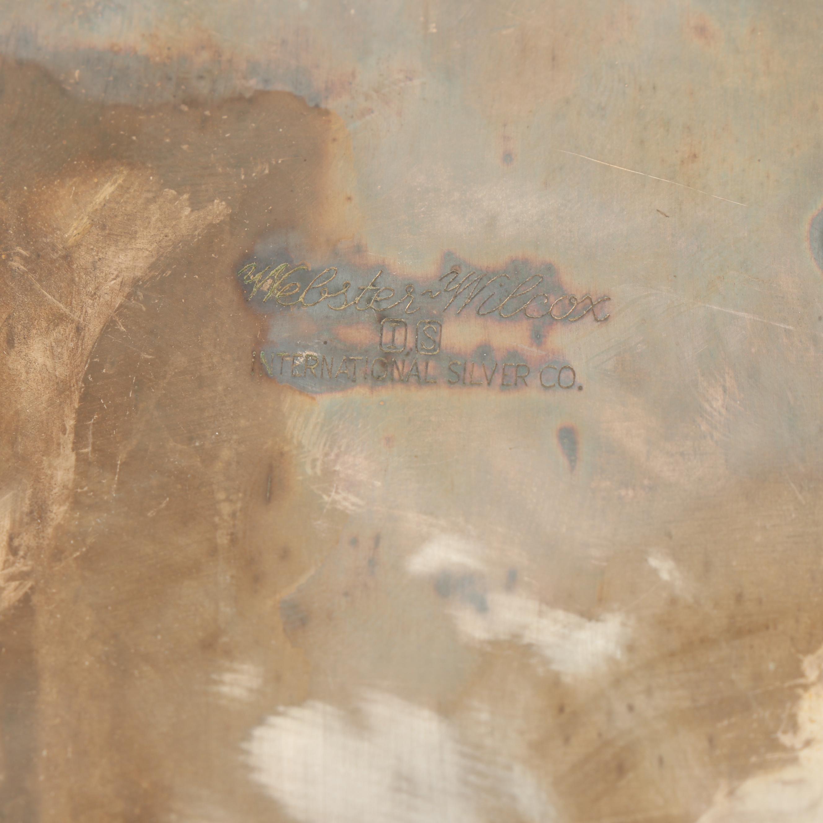 Webster-Wilcox Silver Plate Serving Tray