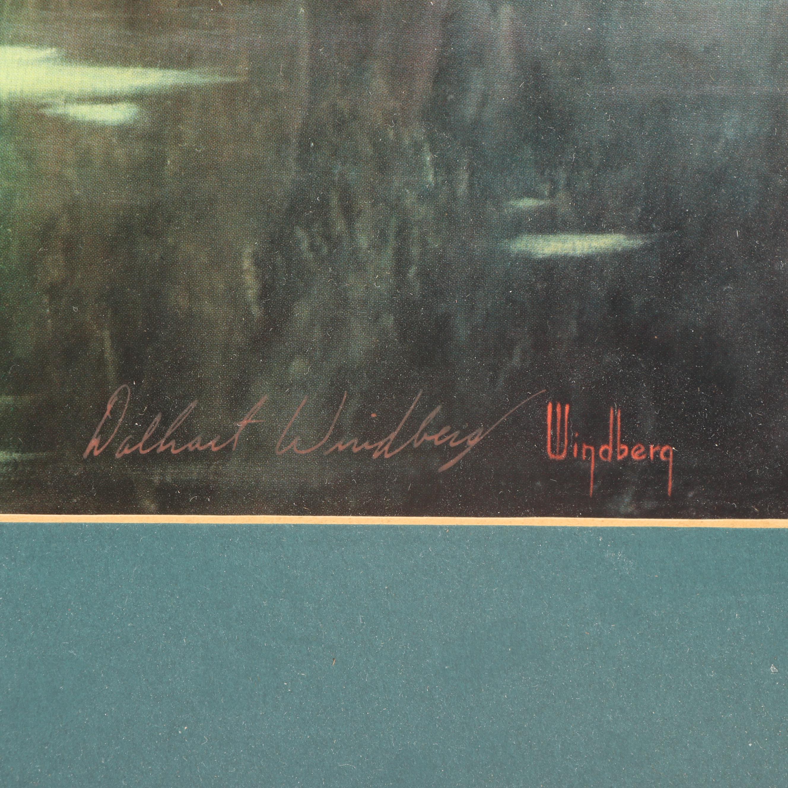 Offset Lithograph after Dalhart Windberg Cypress Mist