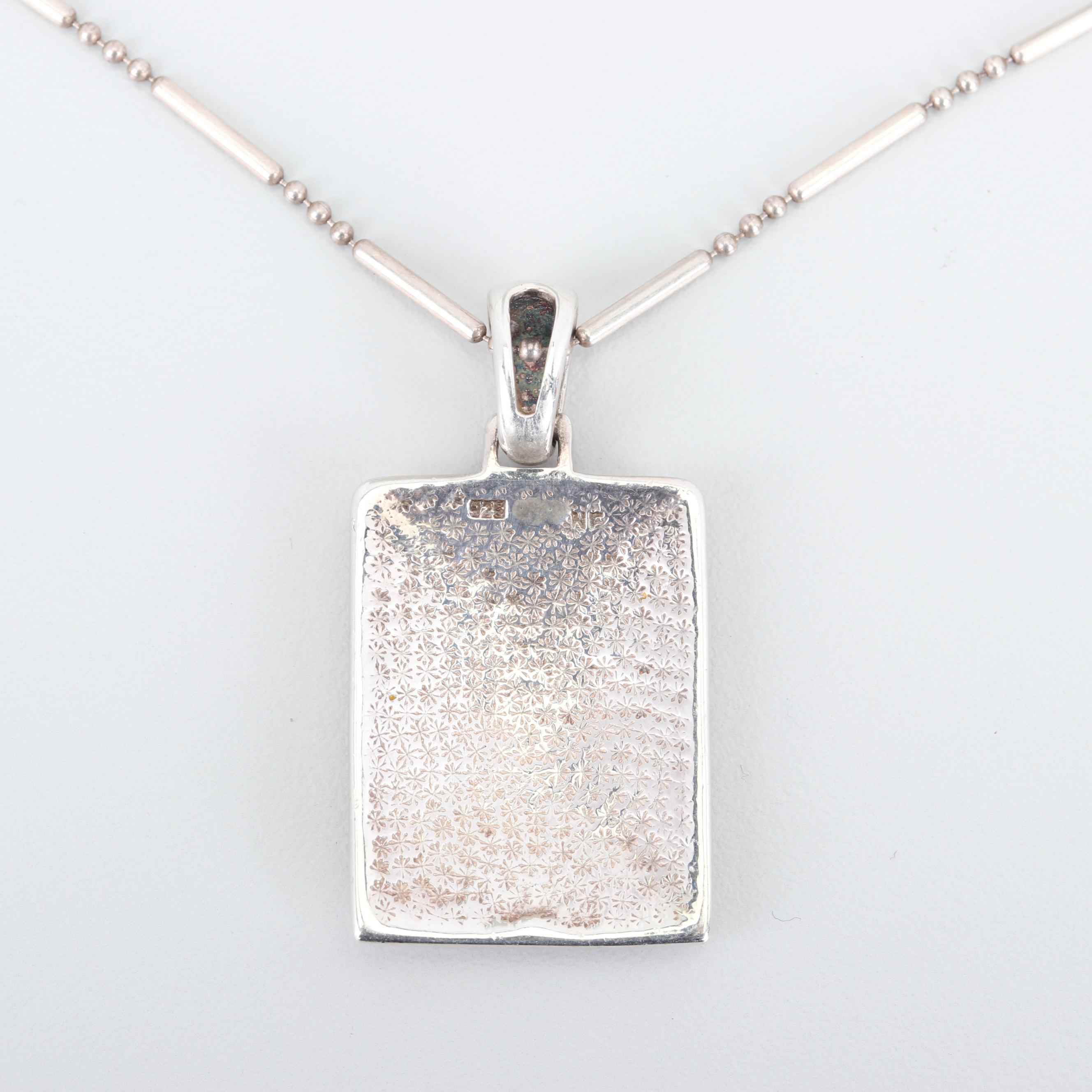 Sterling Silver Mother of Pearl, Onyx, and Turquoise Jewelry