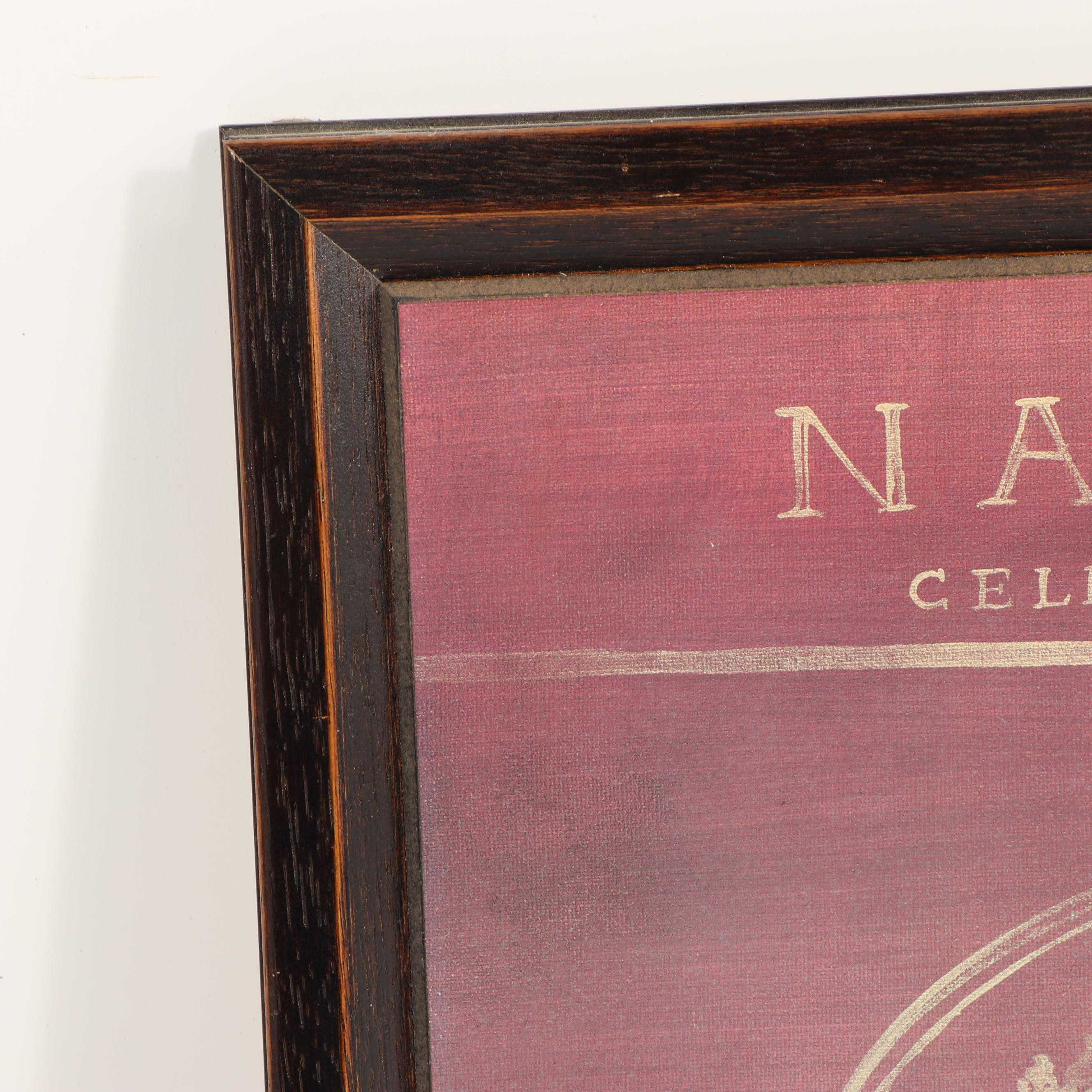 Angela Staehling Wine Themed Offset Lithographs