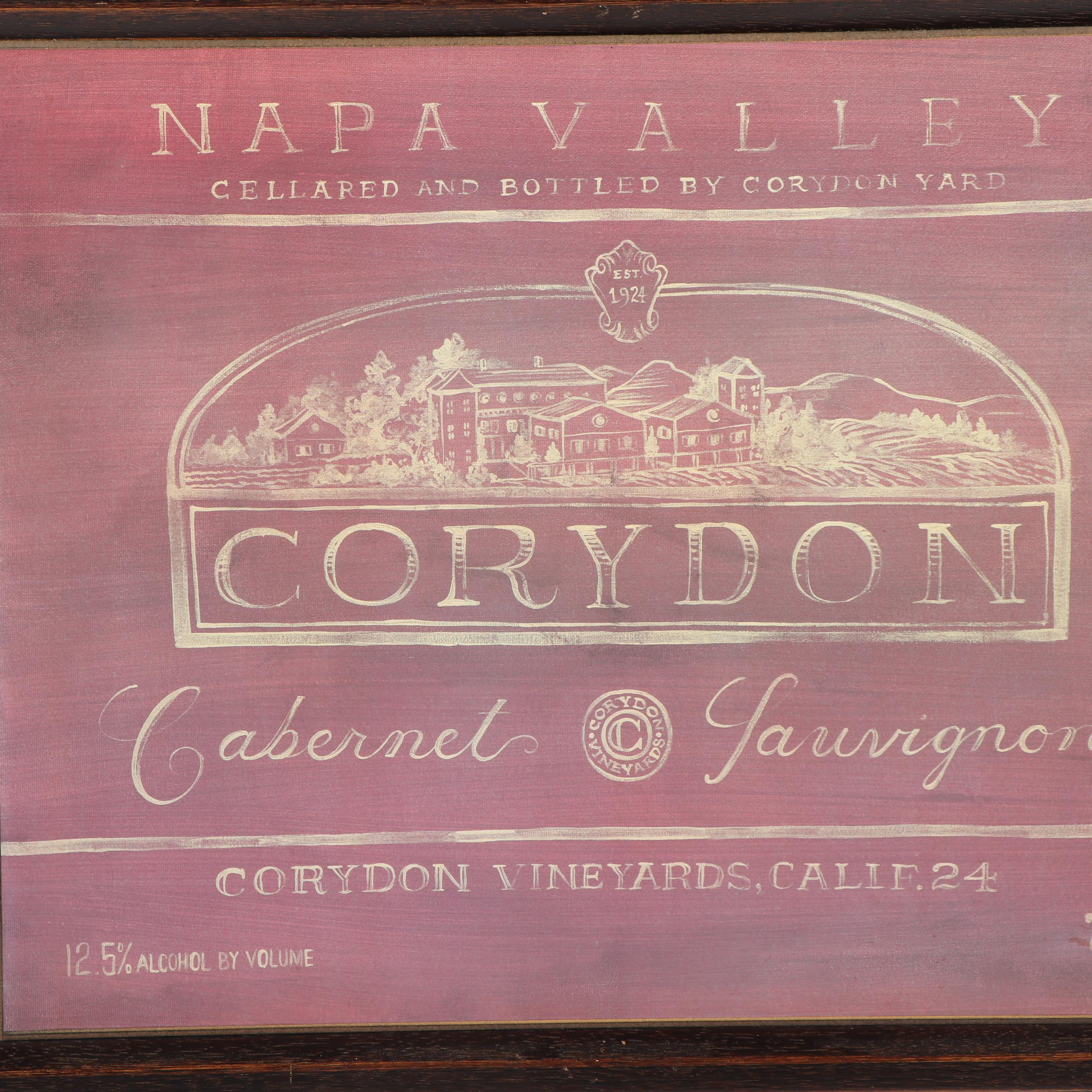 Angela Staehling Wine Themed Offset Lithographs