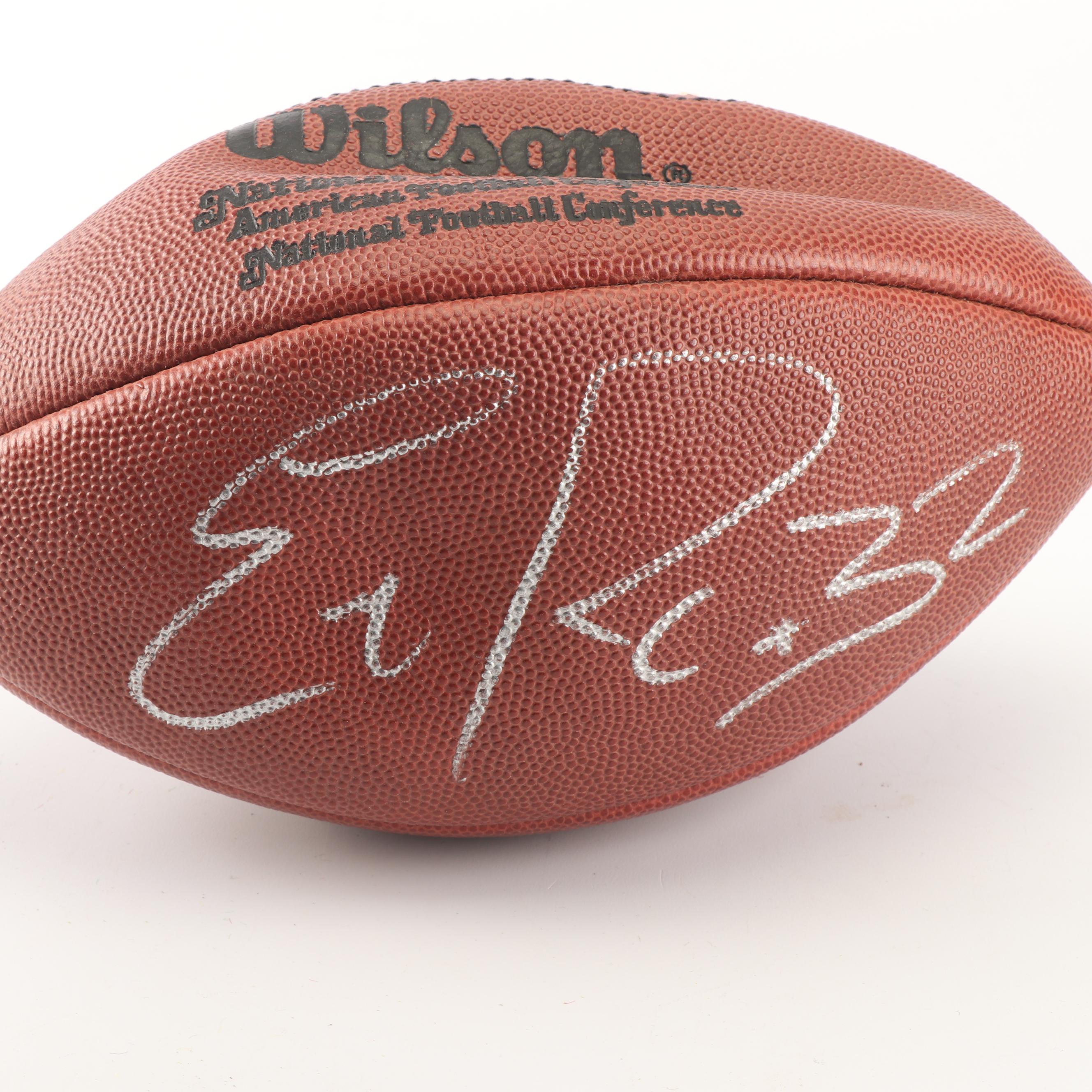 Errict Rhett Autographed Football