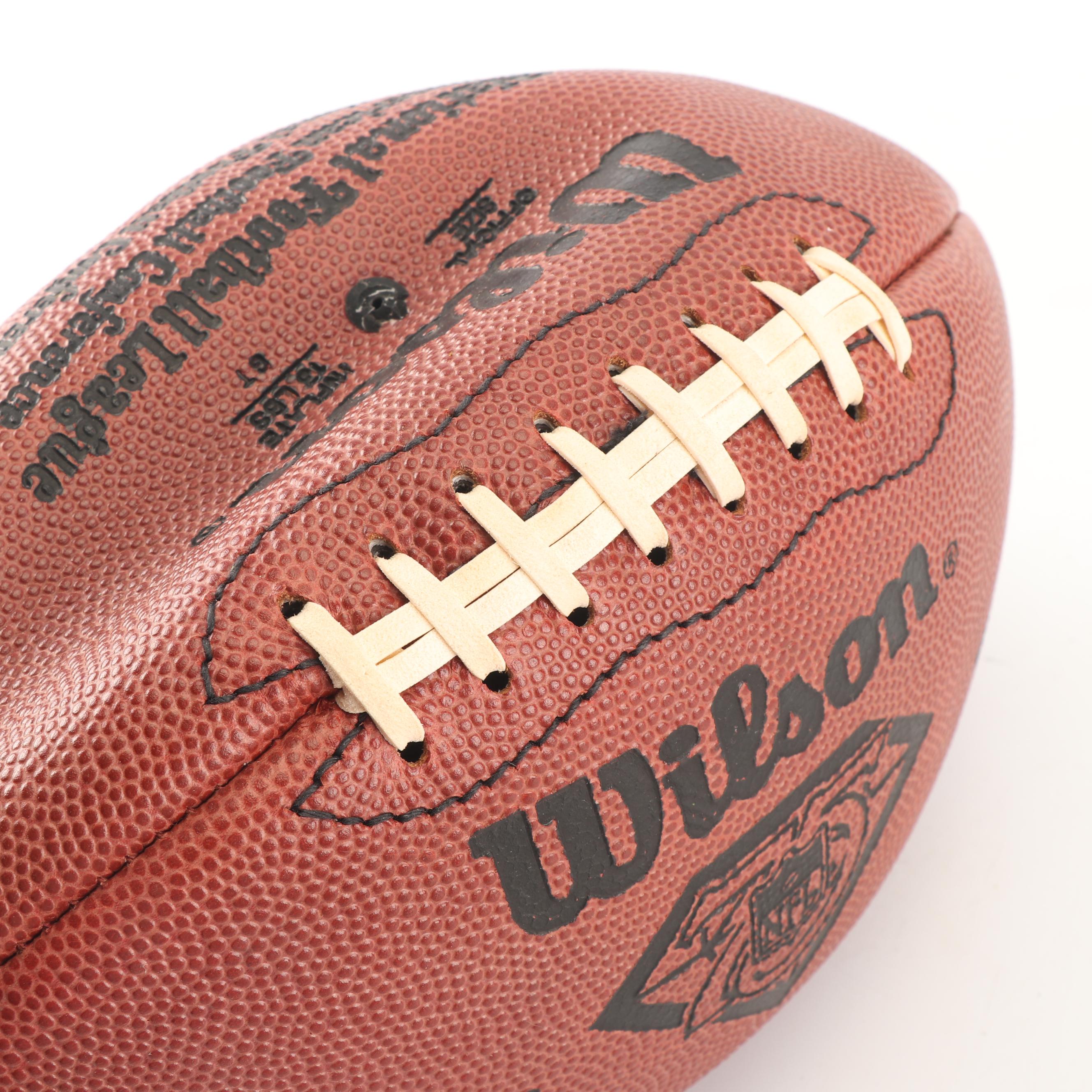 Errict Rhett Autographed Football