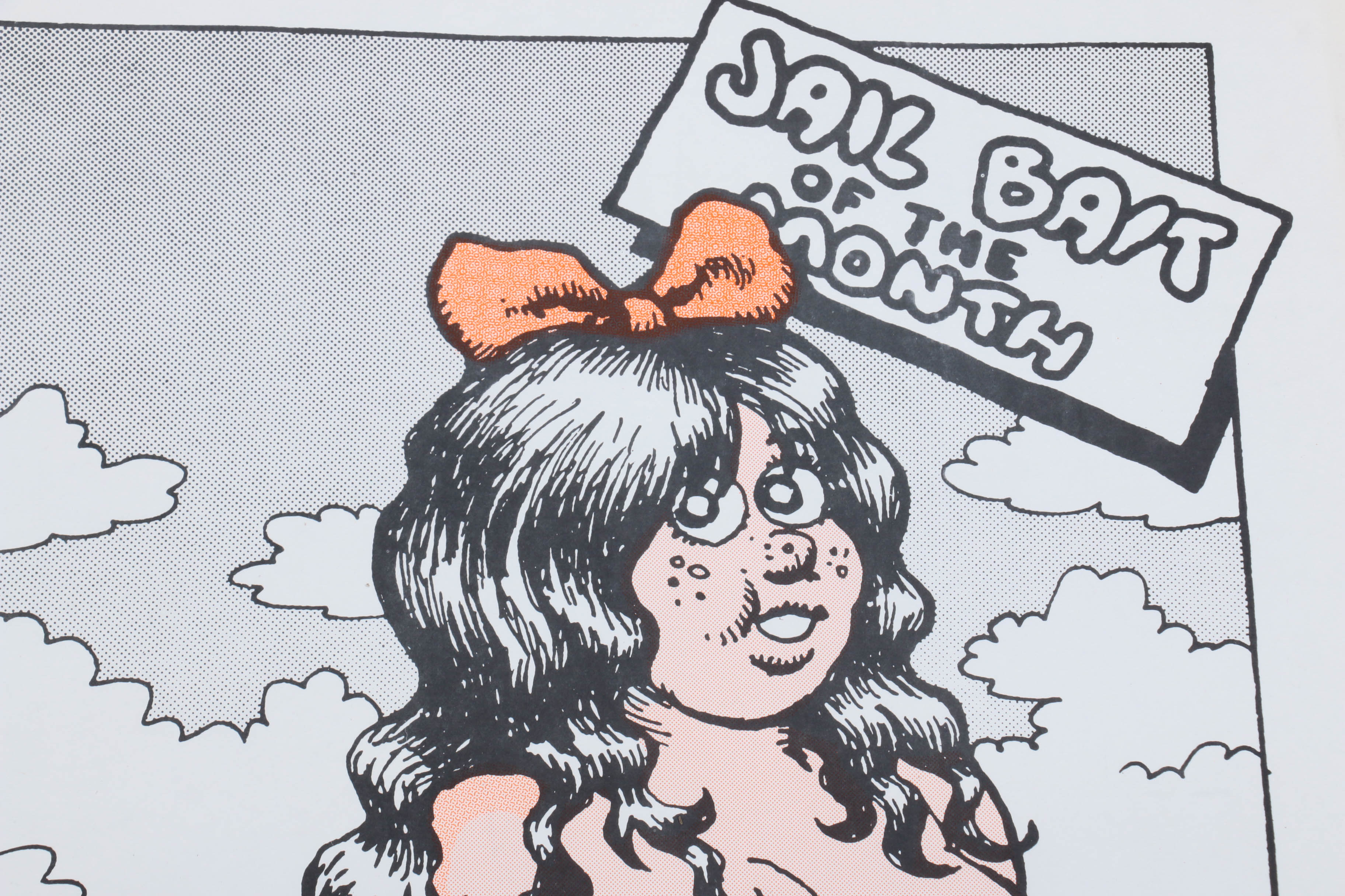 Robert Crumb 1970 "'Honey Bunch' Kaminsky" Poster