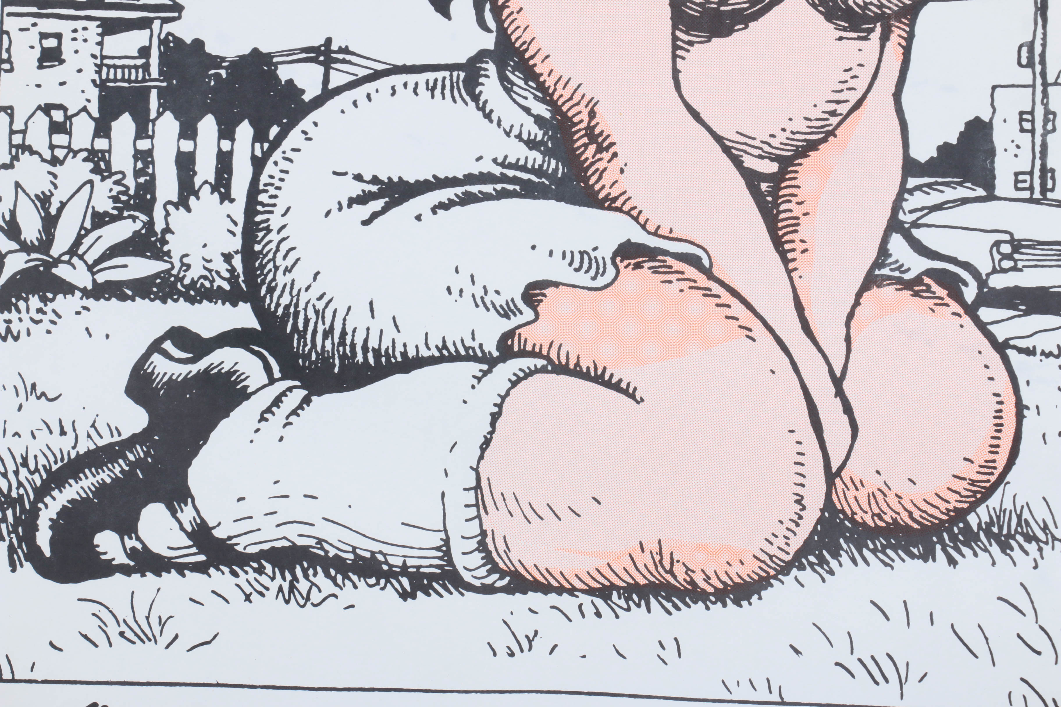 Robert Crumb 1970 "'Honey Bunch' Kaminsky" Poster