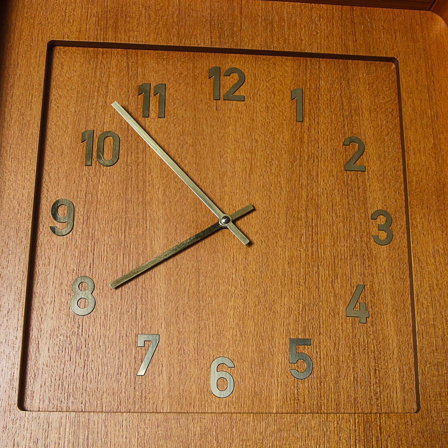 Danclock Danish Modern Teak Grandfather Clock