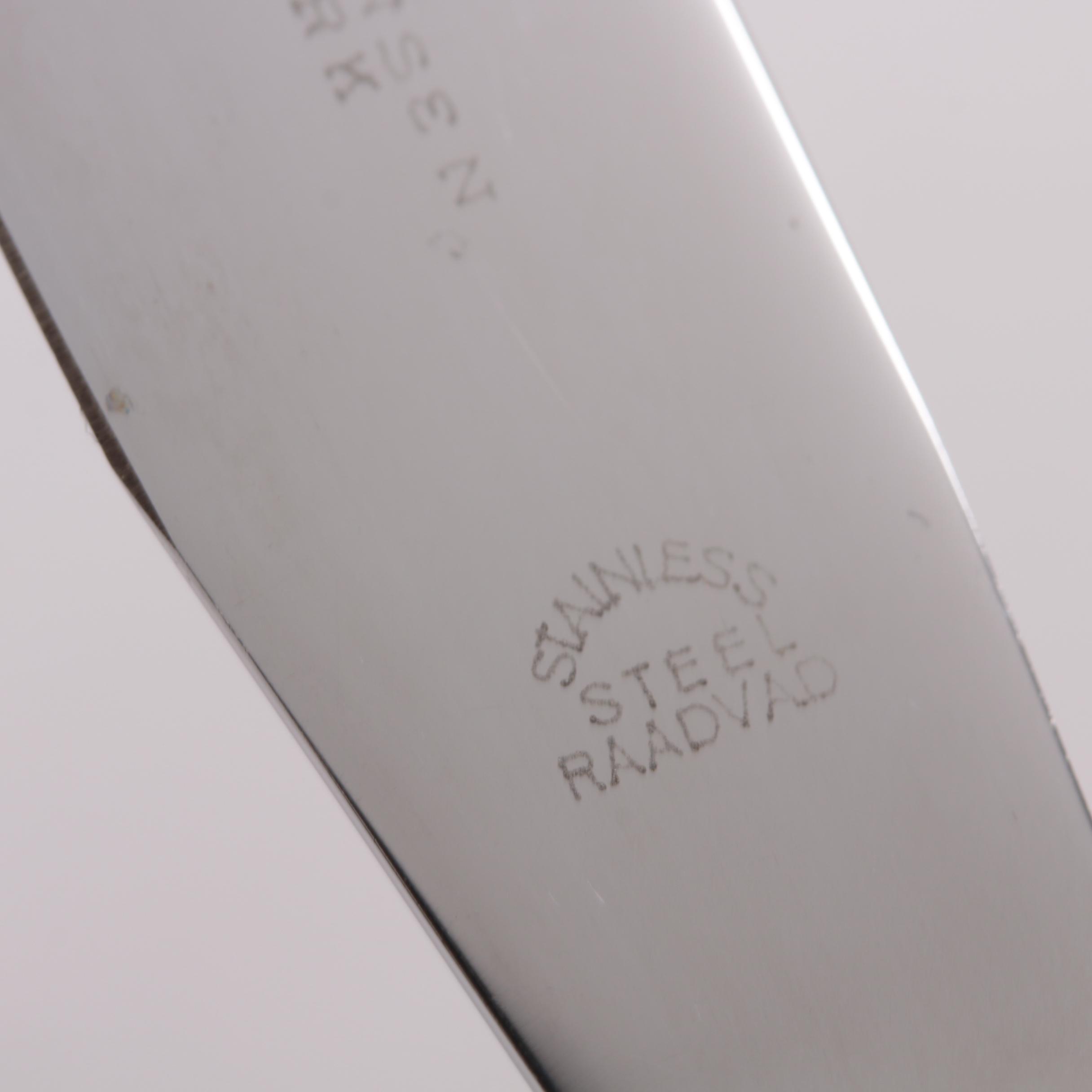 Danish Georg Jensen "Acorn" Sterling Silver Flatware Set