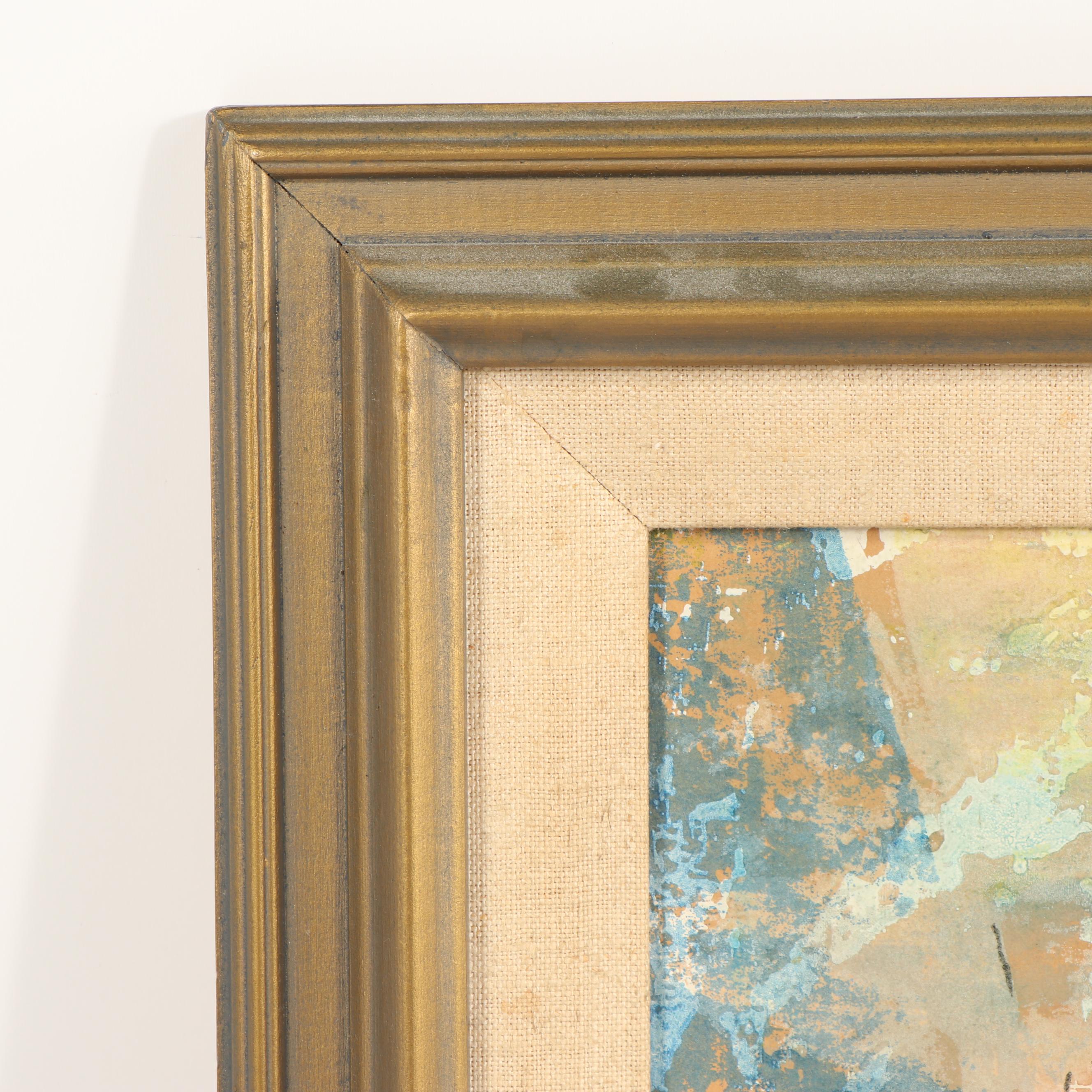 Mid-Century Mixed Media Still Life