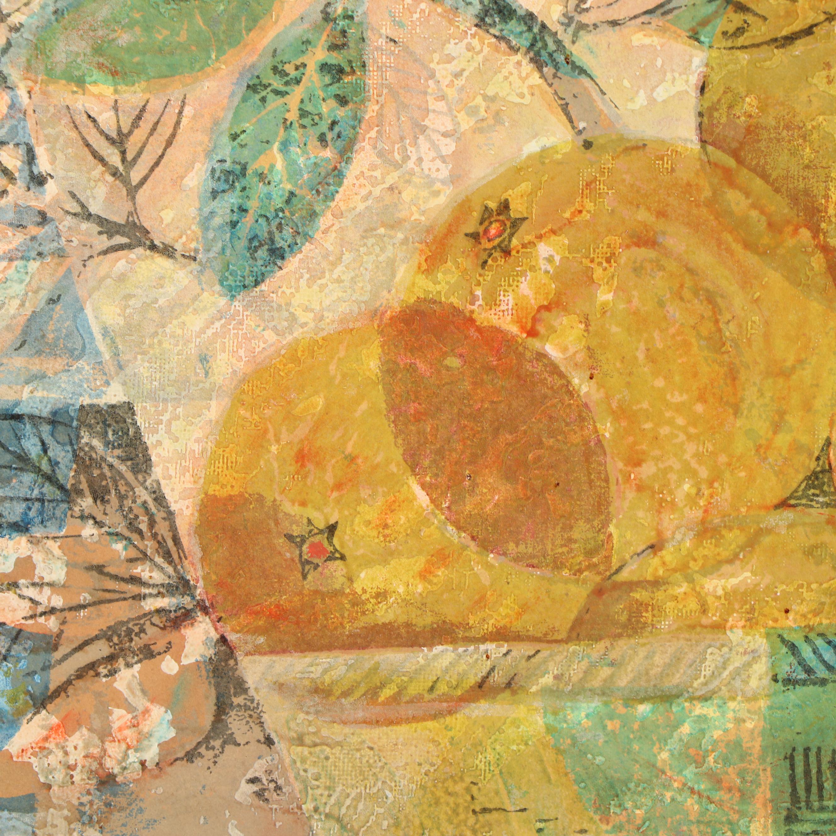 Mid-Century Mixed Media Still Life