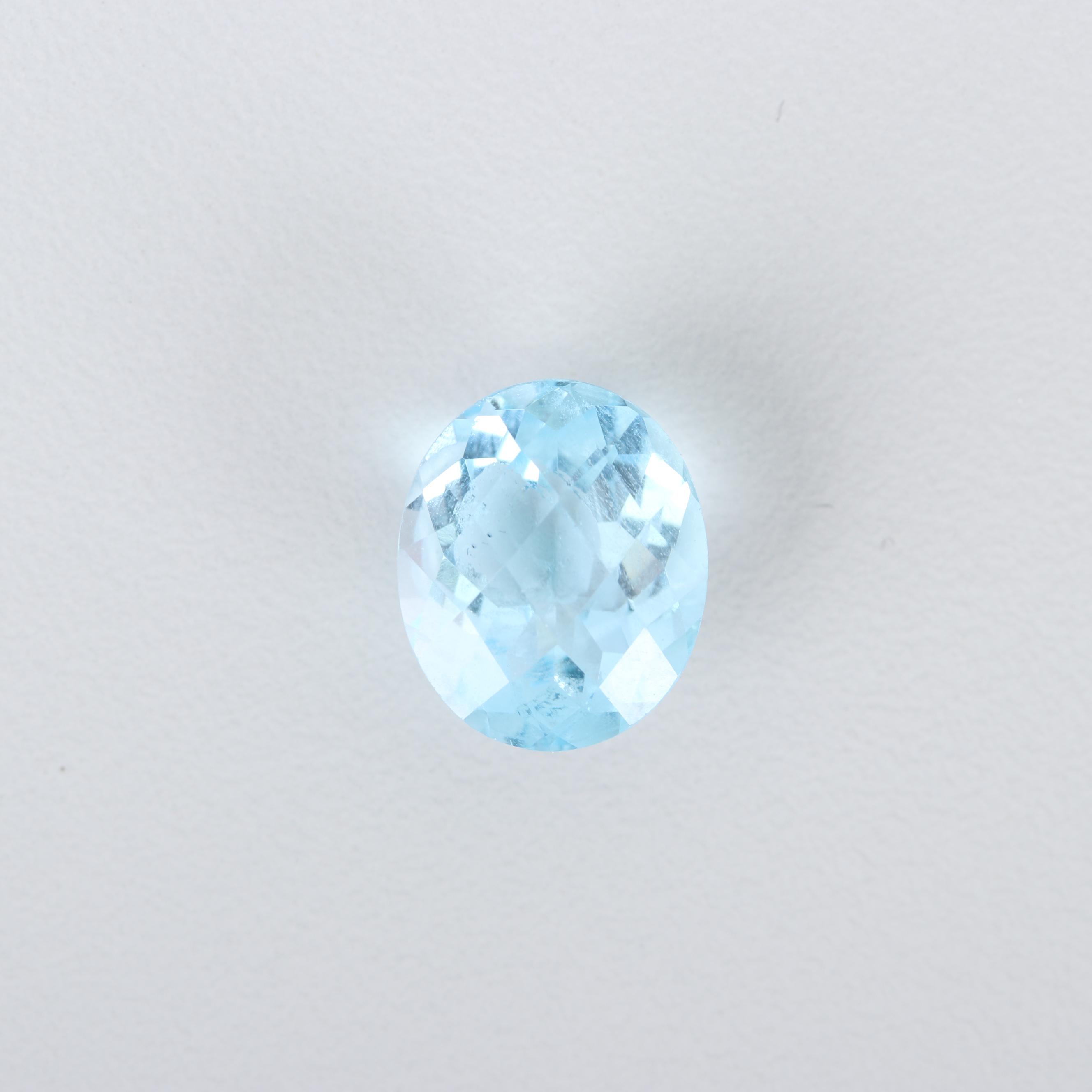 6.06 CT Blue Topaz