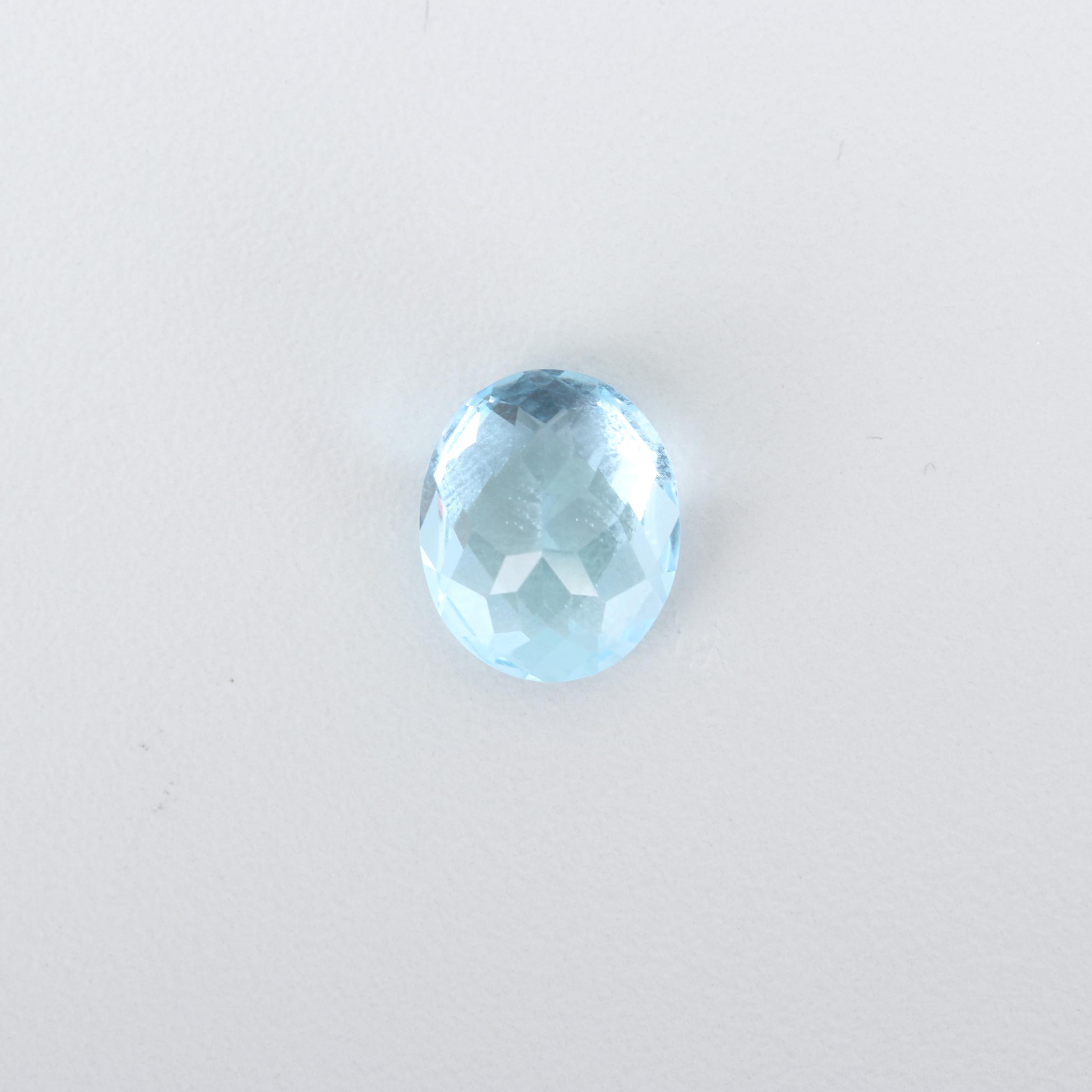 6.06 CT Blue Topaz