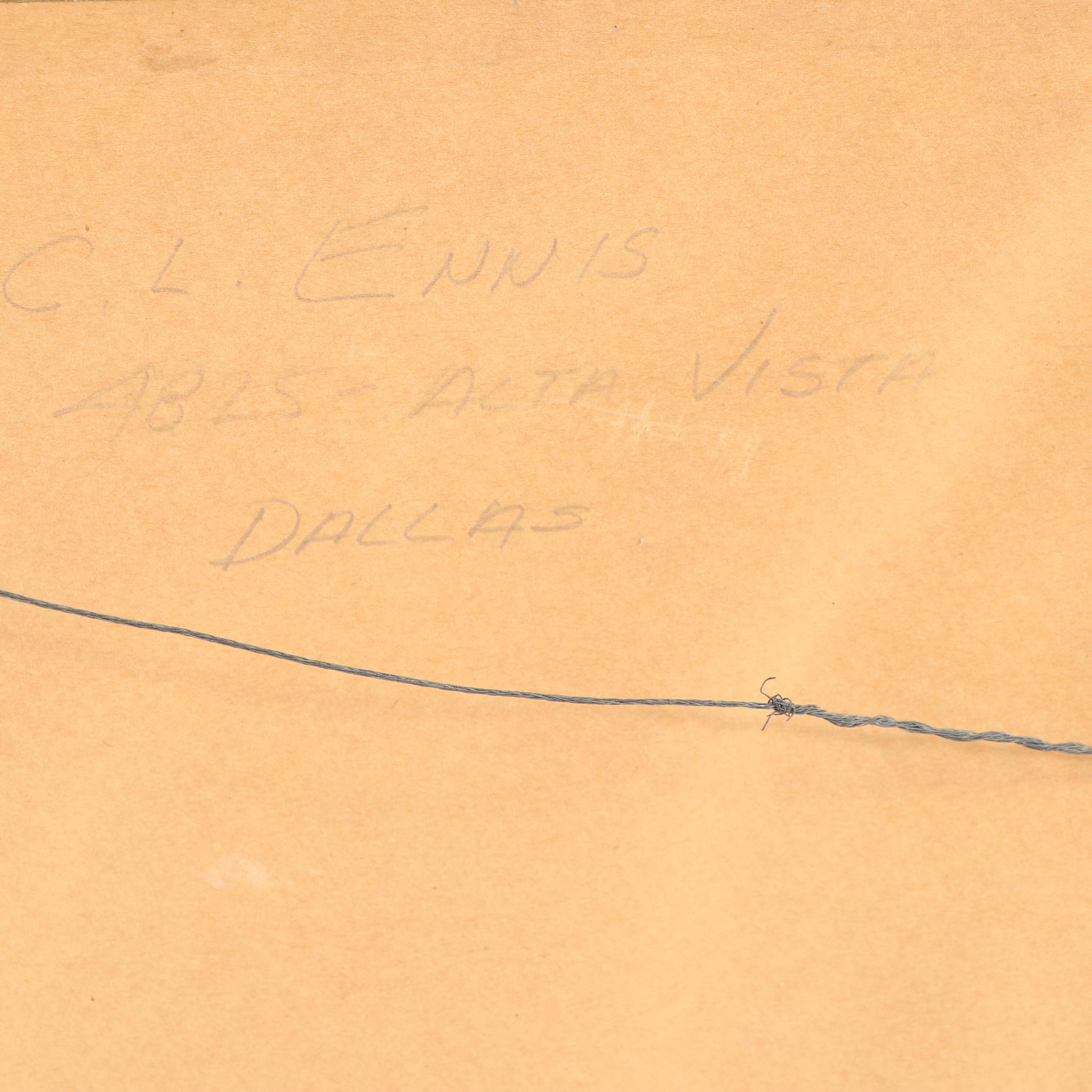 C. L. Ennis Still Life Oil Painting