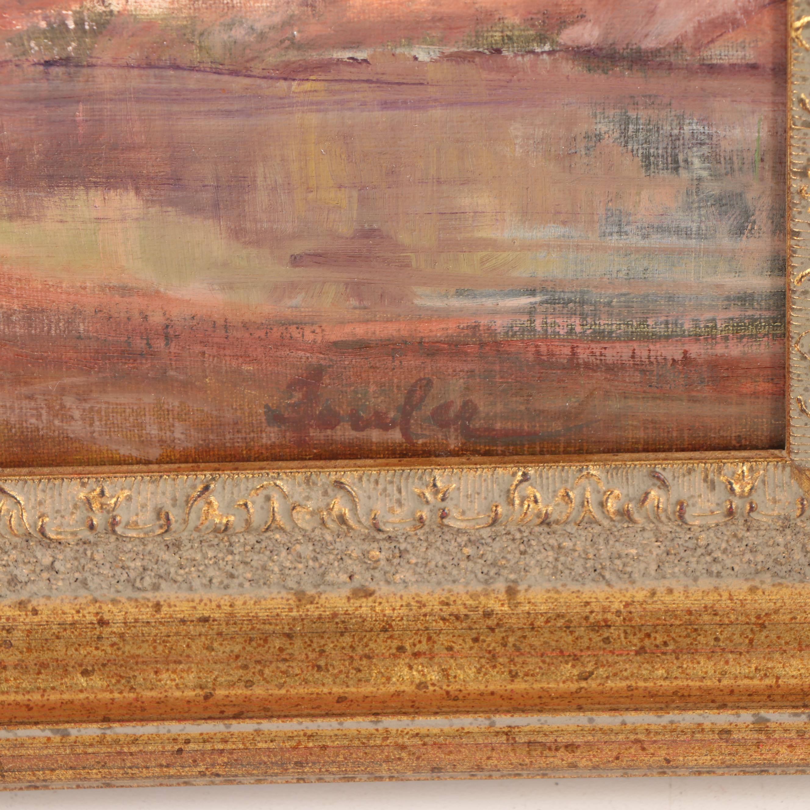 Gordon Fowler Landscape Oil Painting