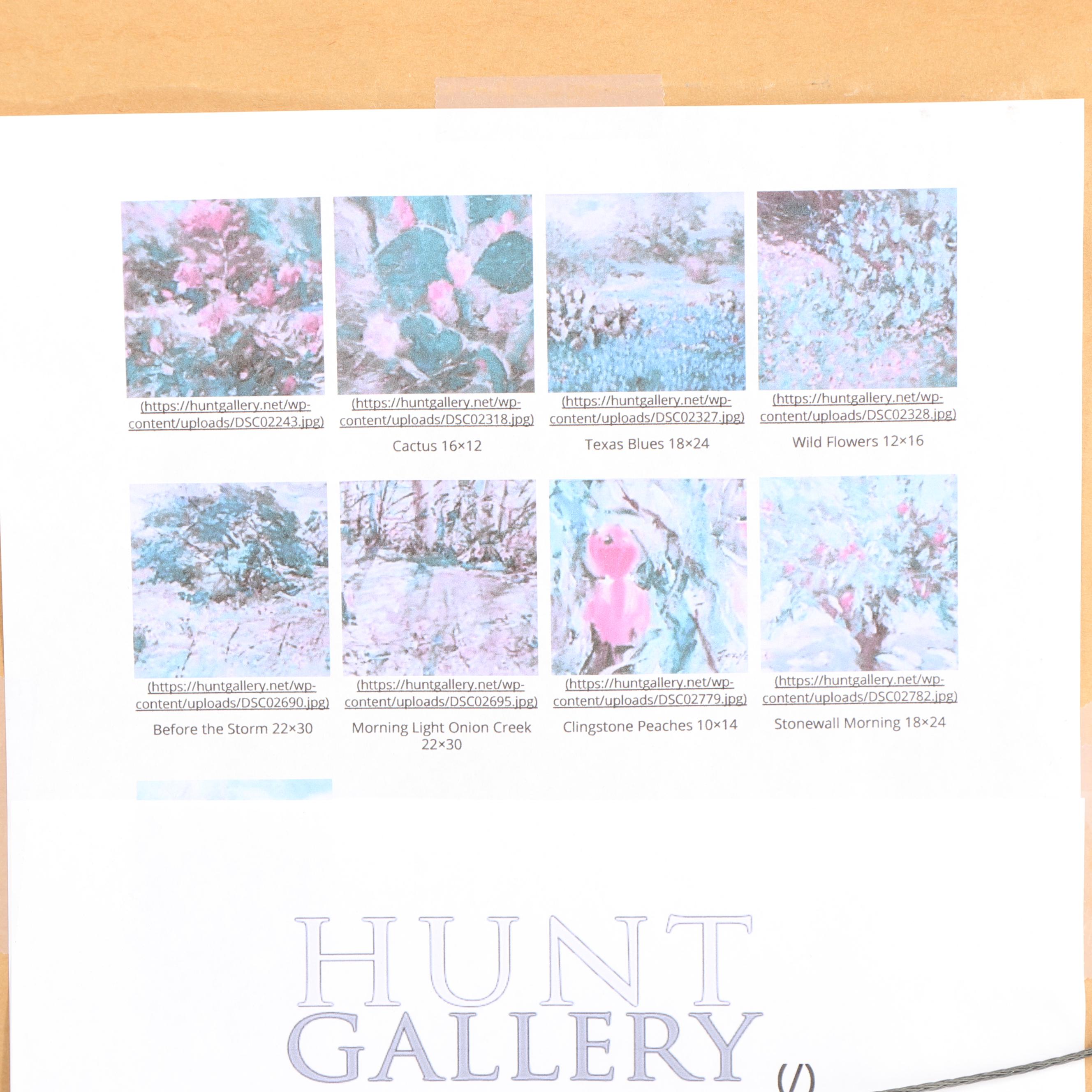 Gordon Fowler Landscape Oil Painting