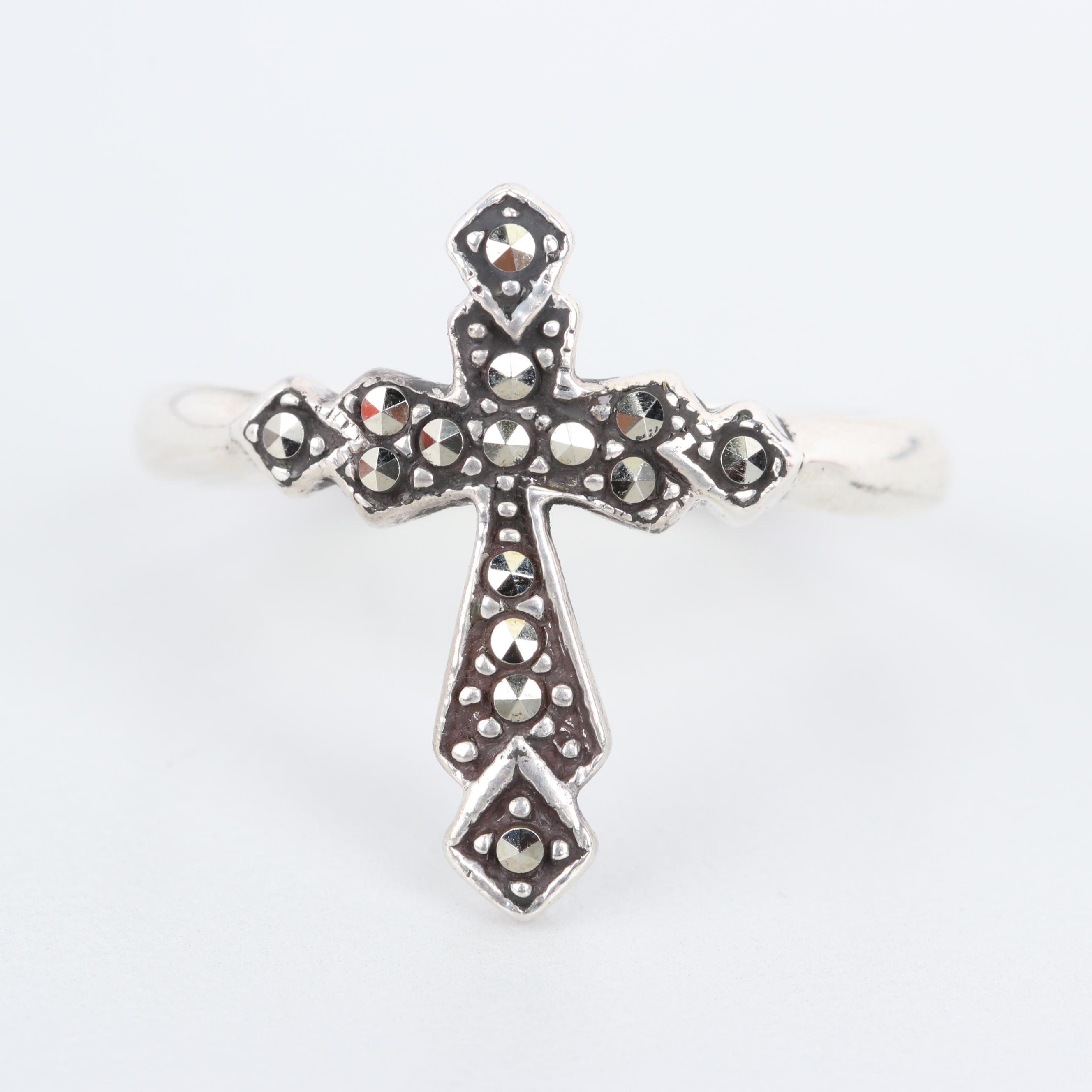 Sterling and 900 Silver Pendants and Ring