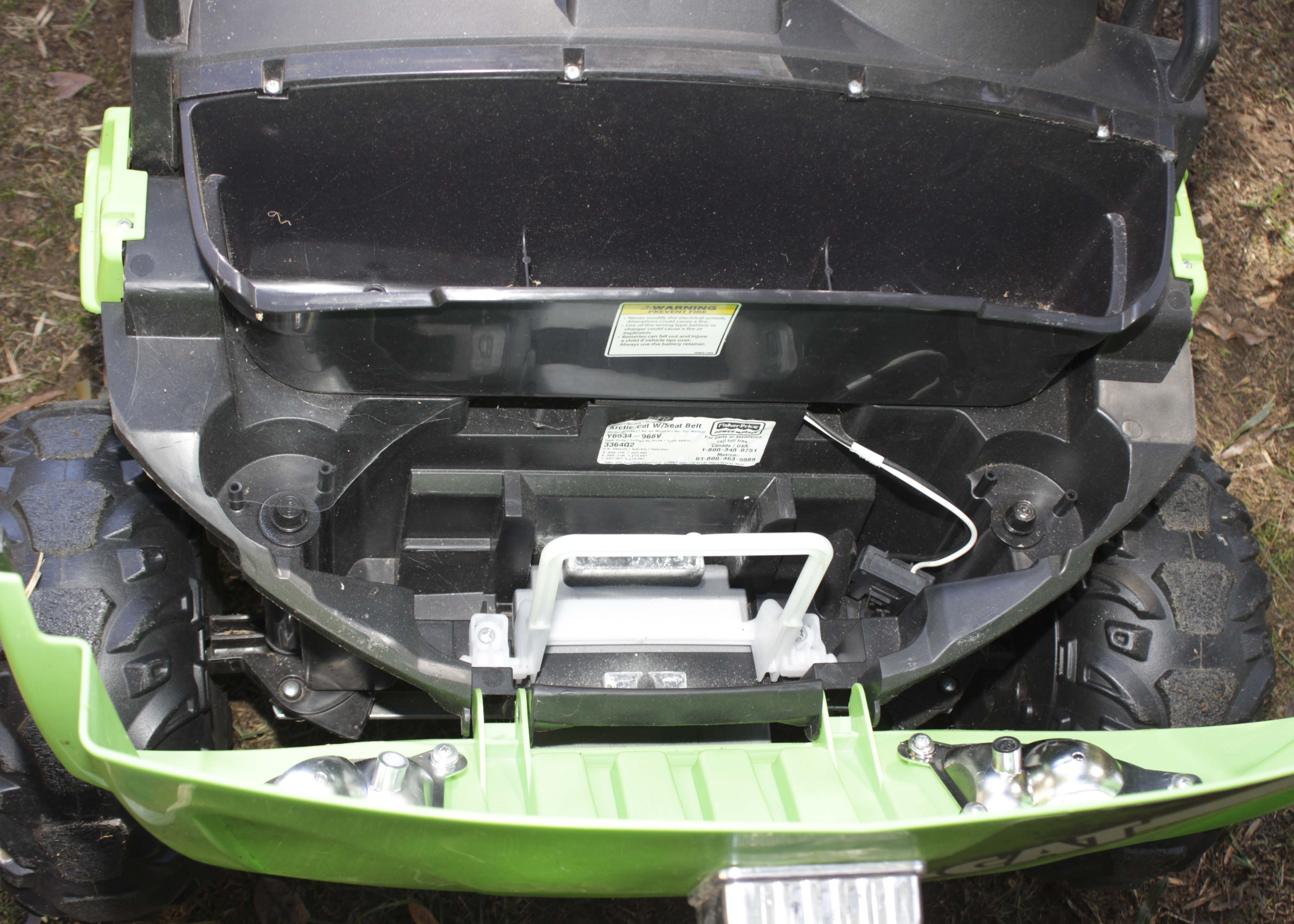 Child's Fisher - Price "Arctic Cat XTZ 1000 Prowler" Battery Powered ATV